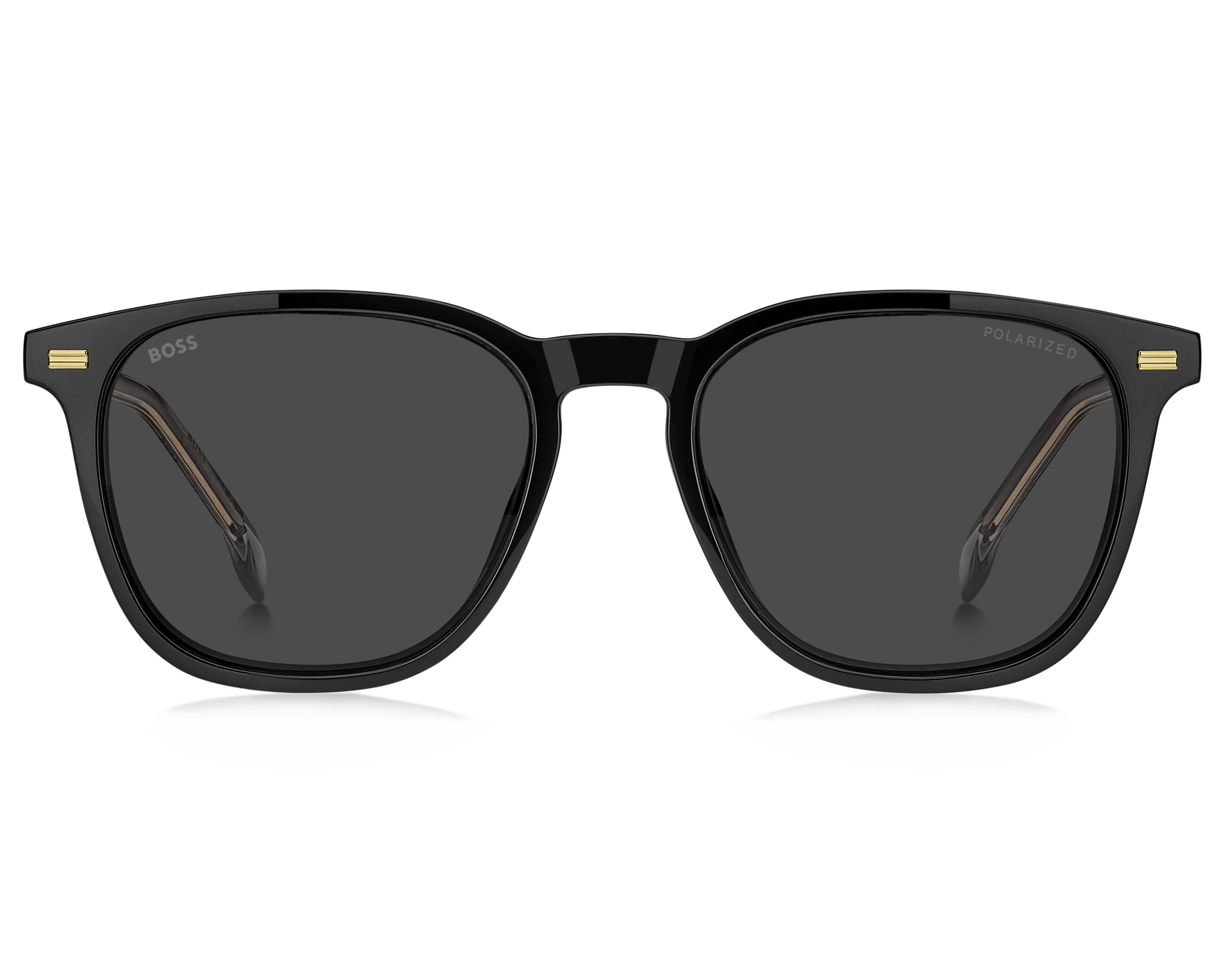 Hugo Boss BOSS-1882-G-C 08A/M9 53-19 Noir Gris vue 360 degr&eacute;s 3