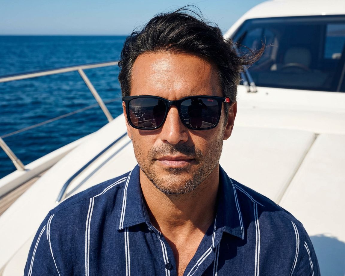 Hugo HG 1071/S 203007 (B3V U1) Occhiali da Sole Uomo | Shop Online