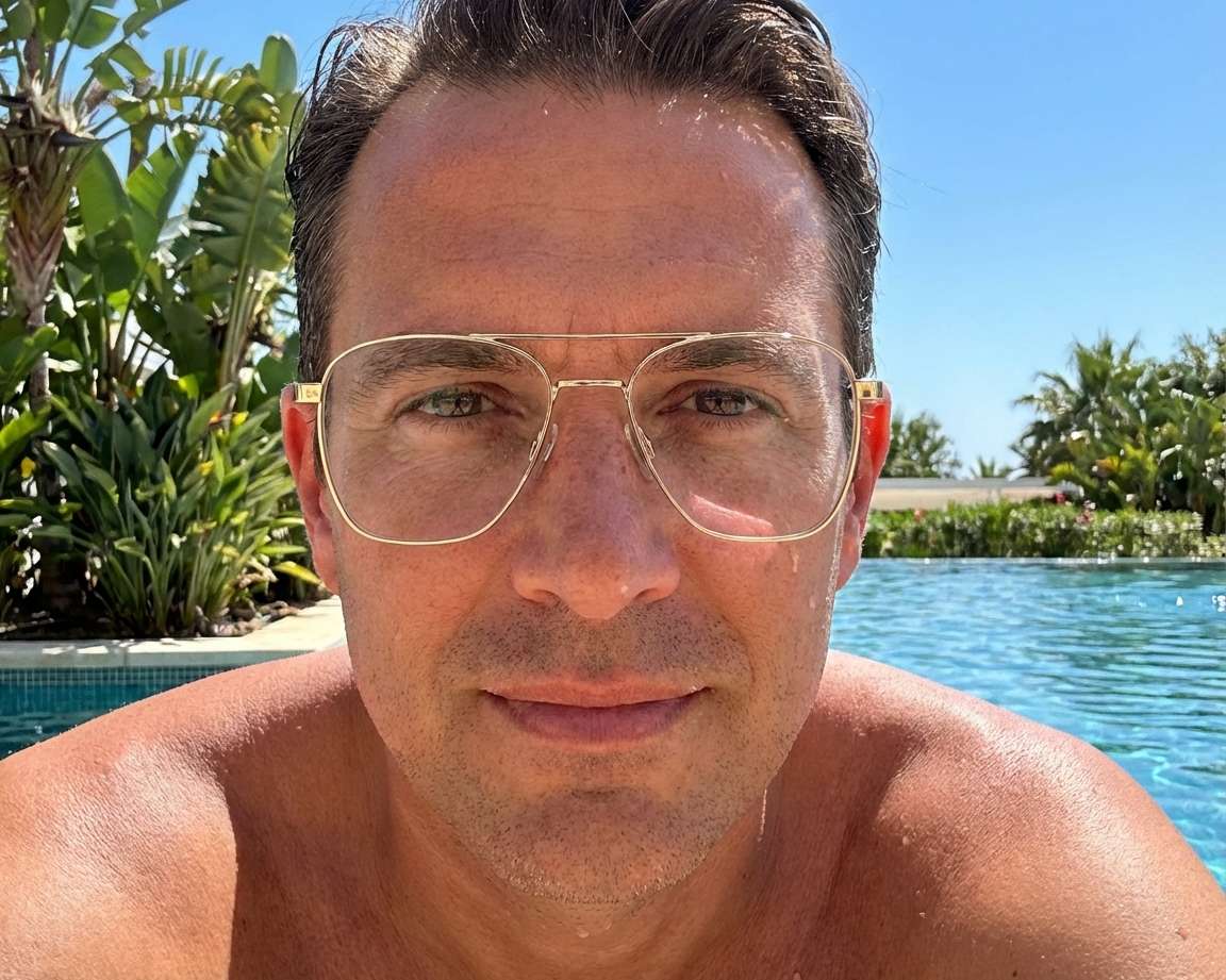 Hugo Boss HG-1034 J5G 55-19 Gold  autre vue