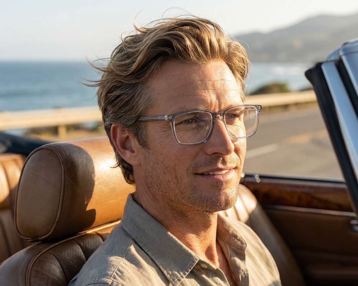 Hugo Boss HG-1097 CBL 55-16 Grey Ash  vue 360 degr&eacute;s 5