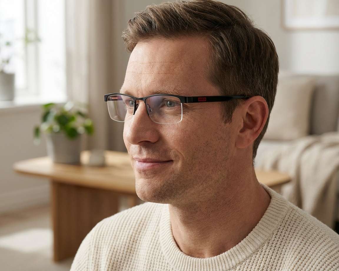 Hugo Boss HG-1199 003 53-19 Noir  vue 360 degr&eacute;s 5