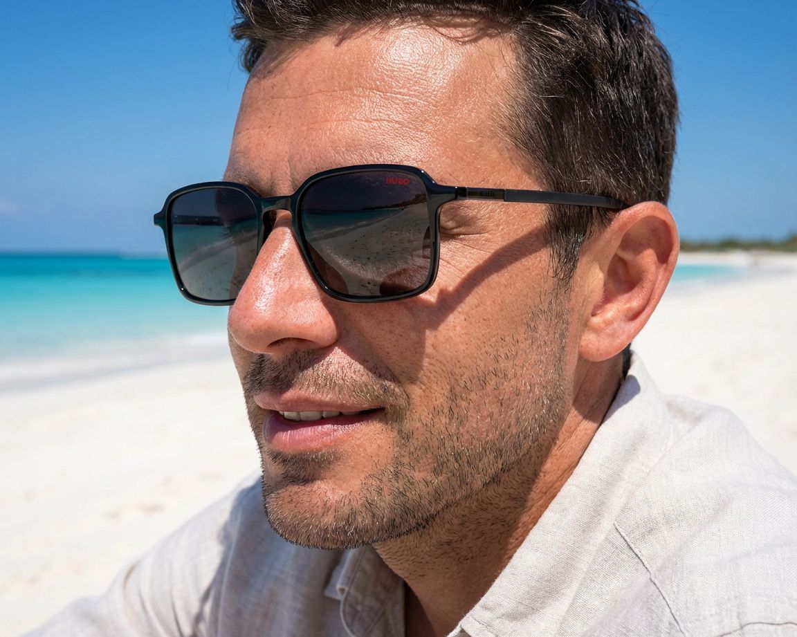 Hugo Boss HG-1228-S 807/IR 53-17 Noir  autre vue