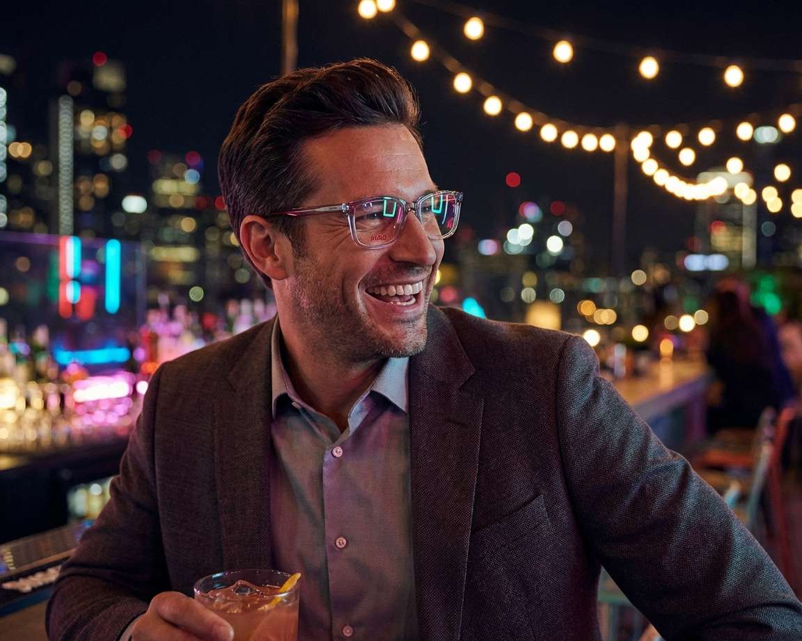 Hugo Boss HG-1261 268 51-19 Gris Rojo vue 360 degr&eacute;s 5