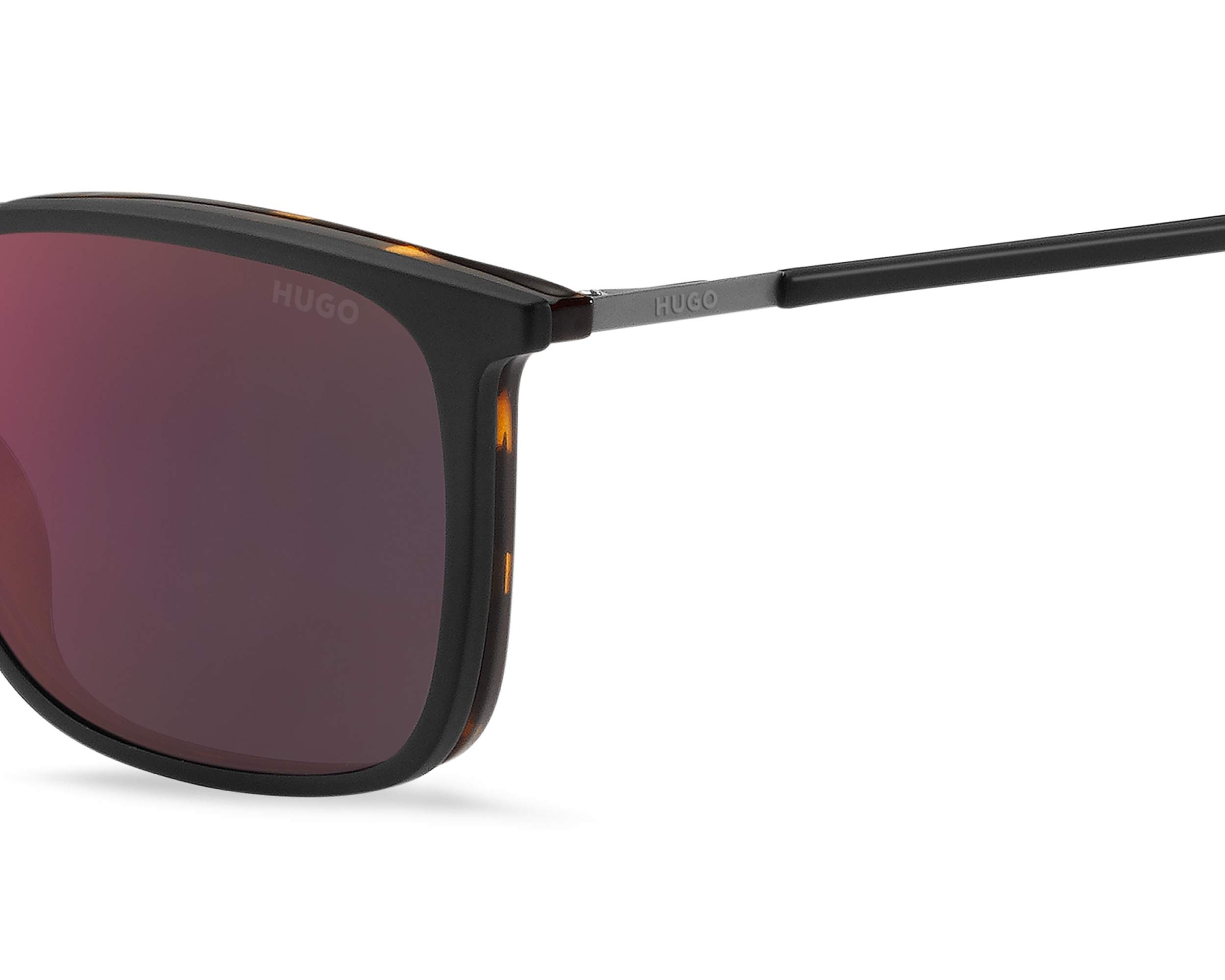 Hugo Boss HG1270-CS 581-AO 53-17 Havane Noir vue 360 degr&eacute;s 3