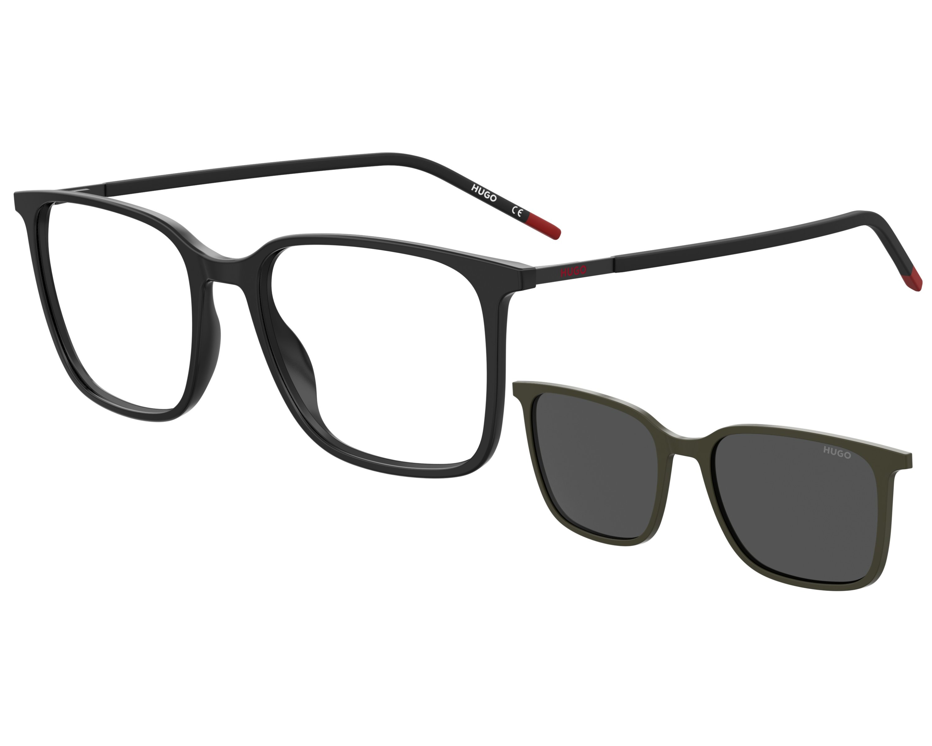 Hugo Boss HG-1270-CS 807/IR 53-17 Black  vue 360 degr&eacute;s 2