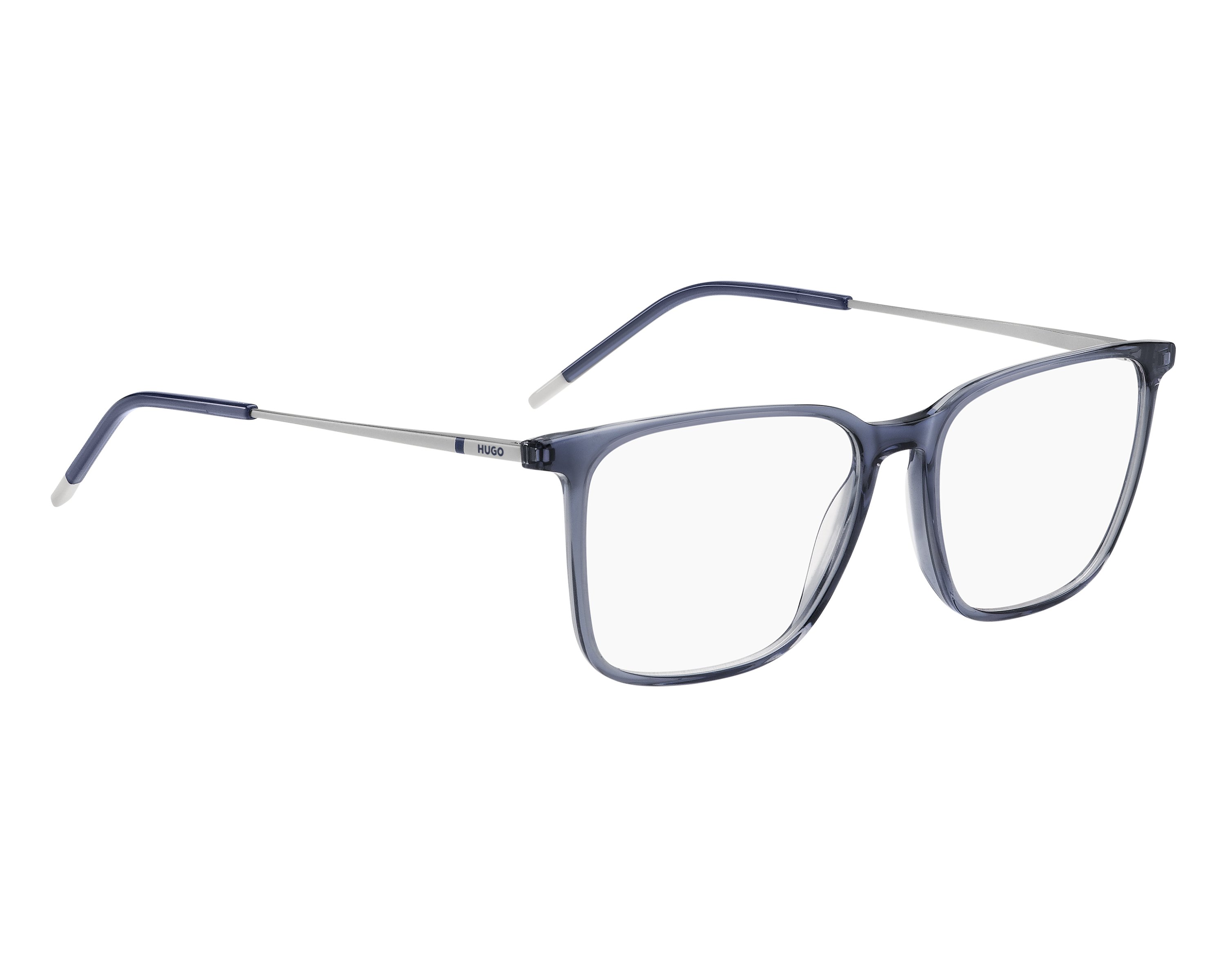 Hugo Boss HG-1288 B88 54-16 blau silber vue de face
