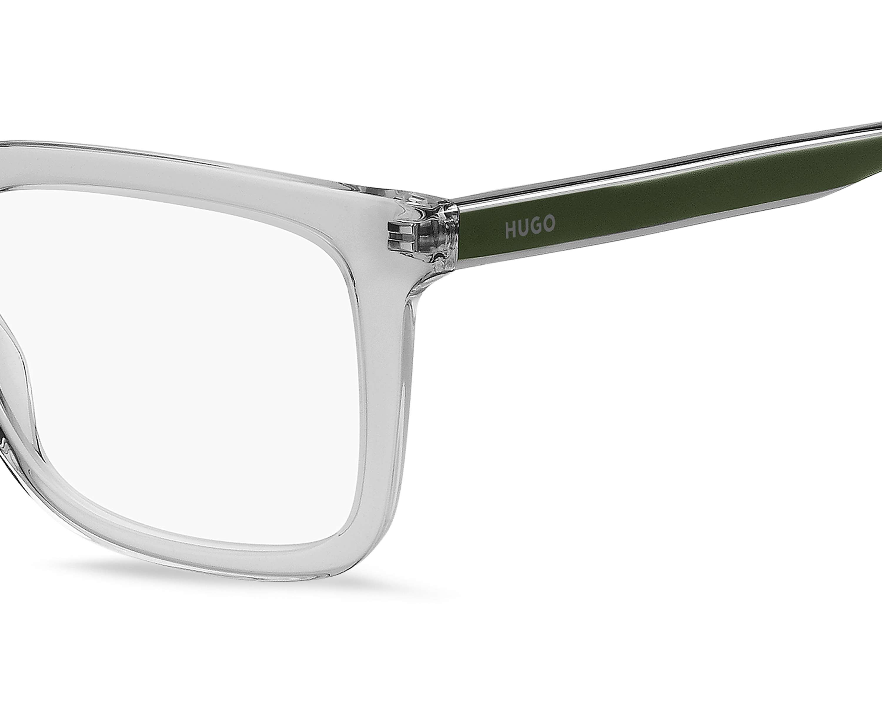 Hugo Boss HG-1300 8YW 51-20 Vert Gris vue 360 degr&eacute;s 4