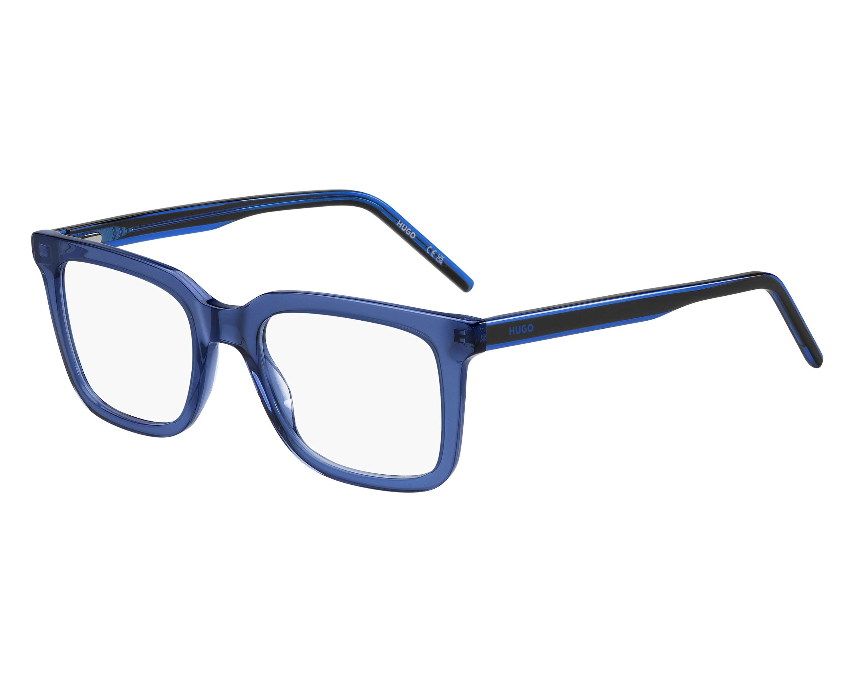 Hugo Boss HG-1300 D51 51-20 Noir Bleu vue 360 degr&eacute;s 1