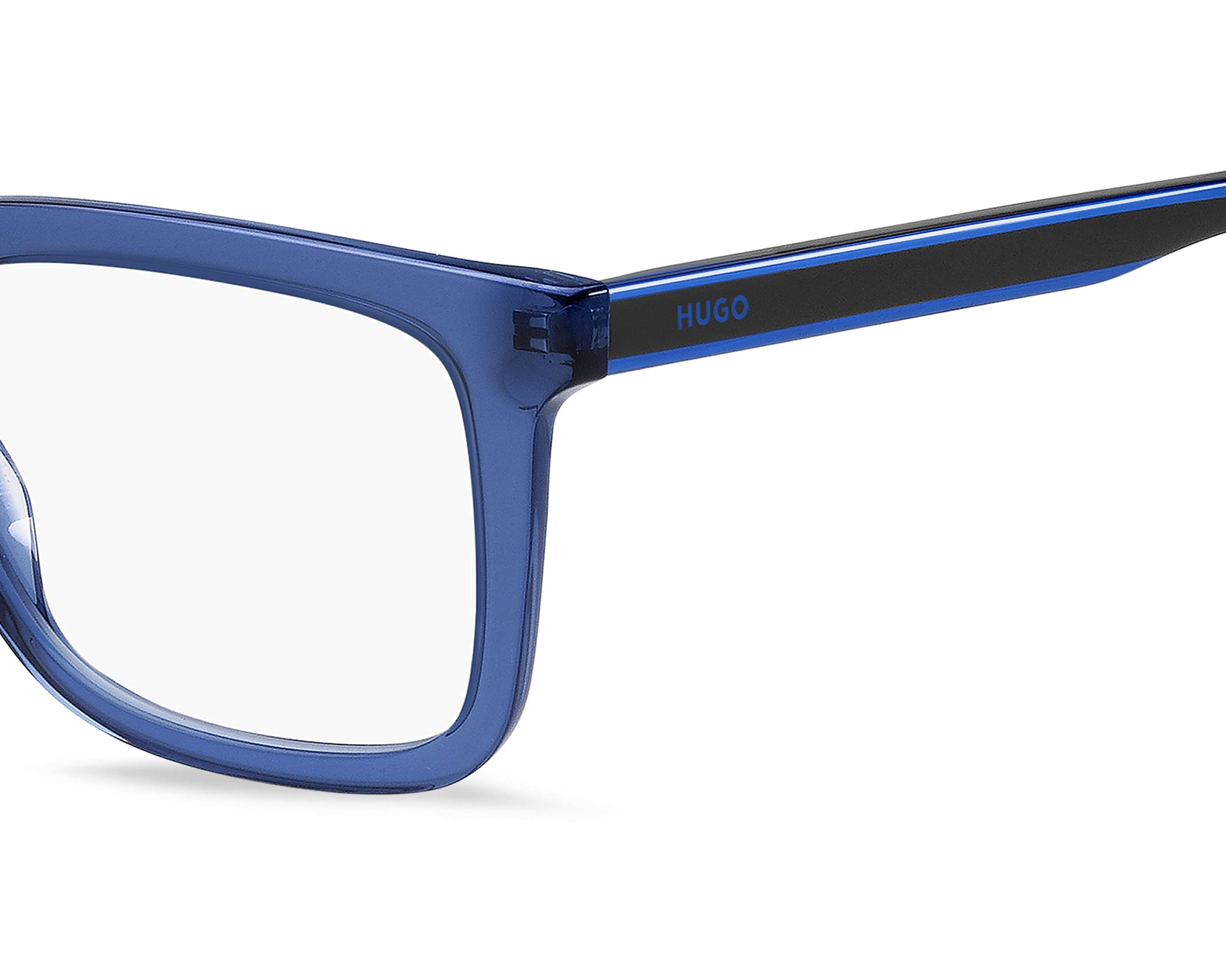 Hugo Boss HG-1300 D51 51-20 Noir Bleu vue 360 degr&eacute;s 4