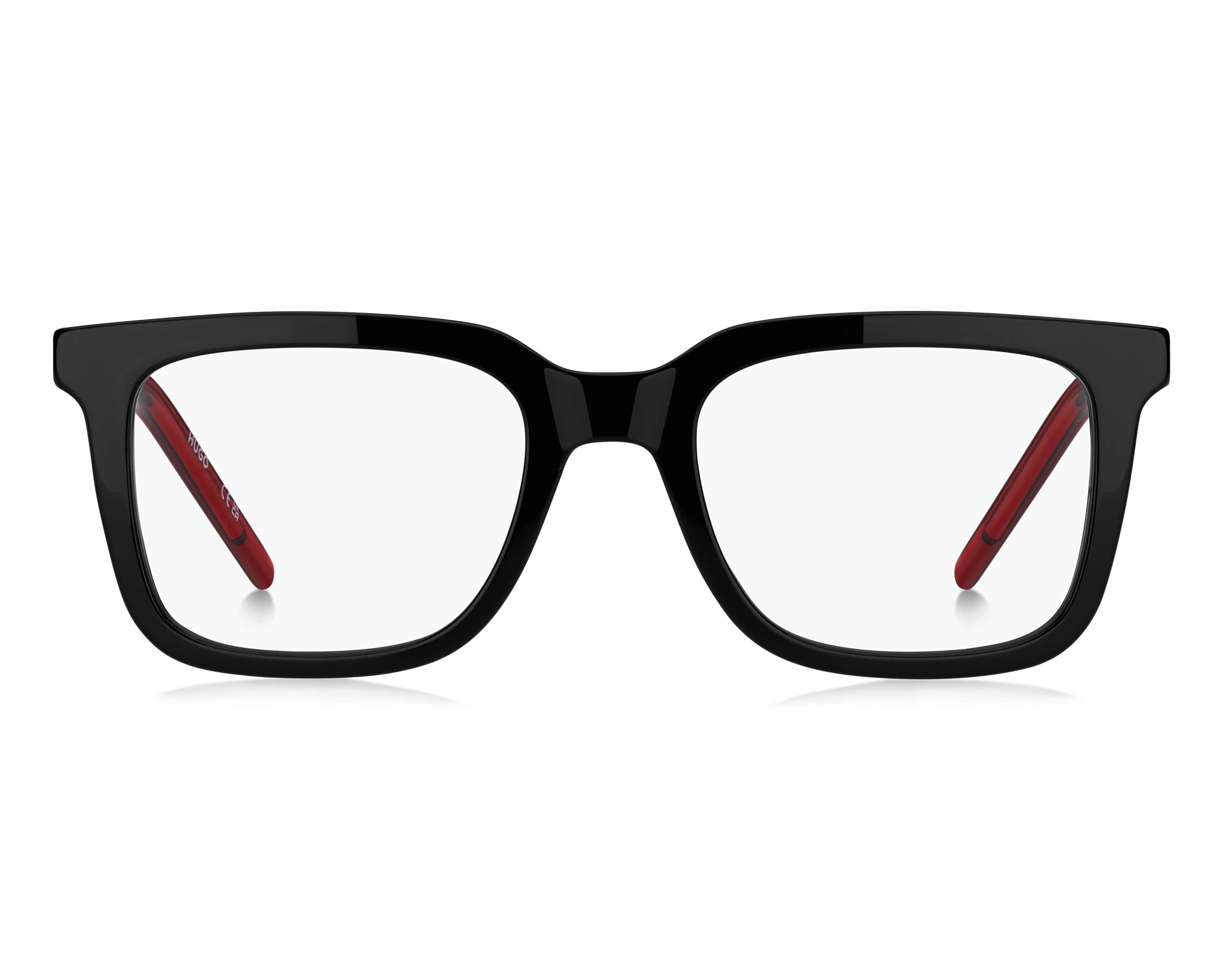 Hugo Boss HG-1300 OIT 51-20 Noir Rouge vue 360 degr&eacute;s 3