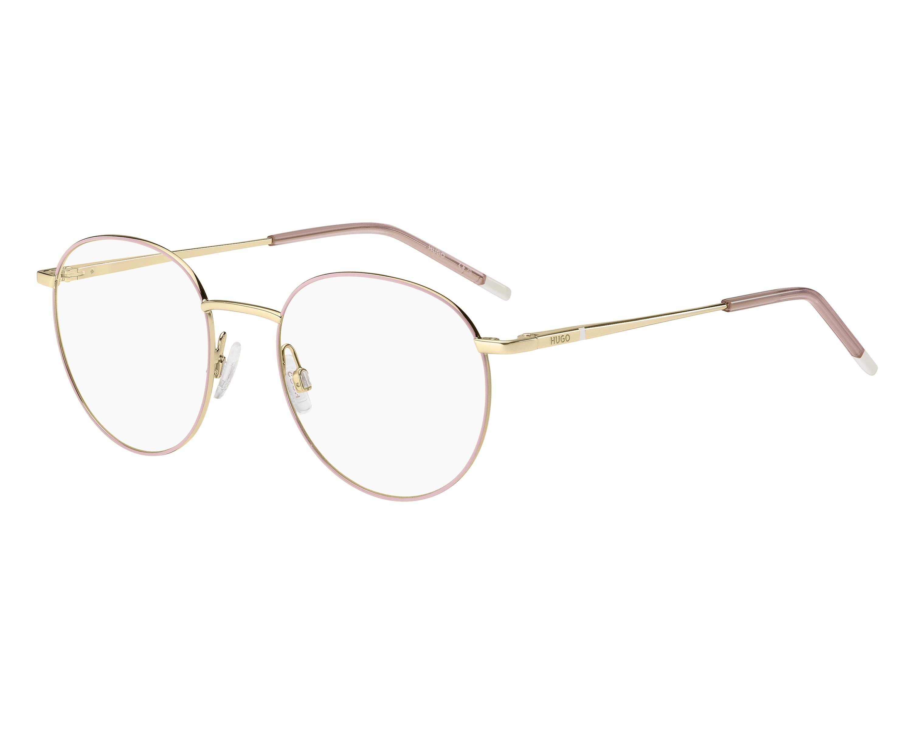 Lunettes De Vue Hugo Boss HG 1146 - Couleur Gold Copper (doré Rosé) - Taille 52/21/145 - Unisexe - Neuf Avec étiquettes