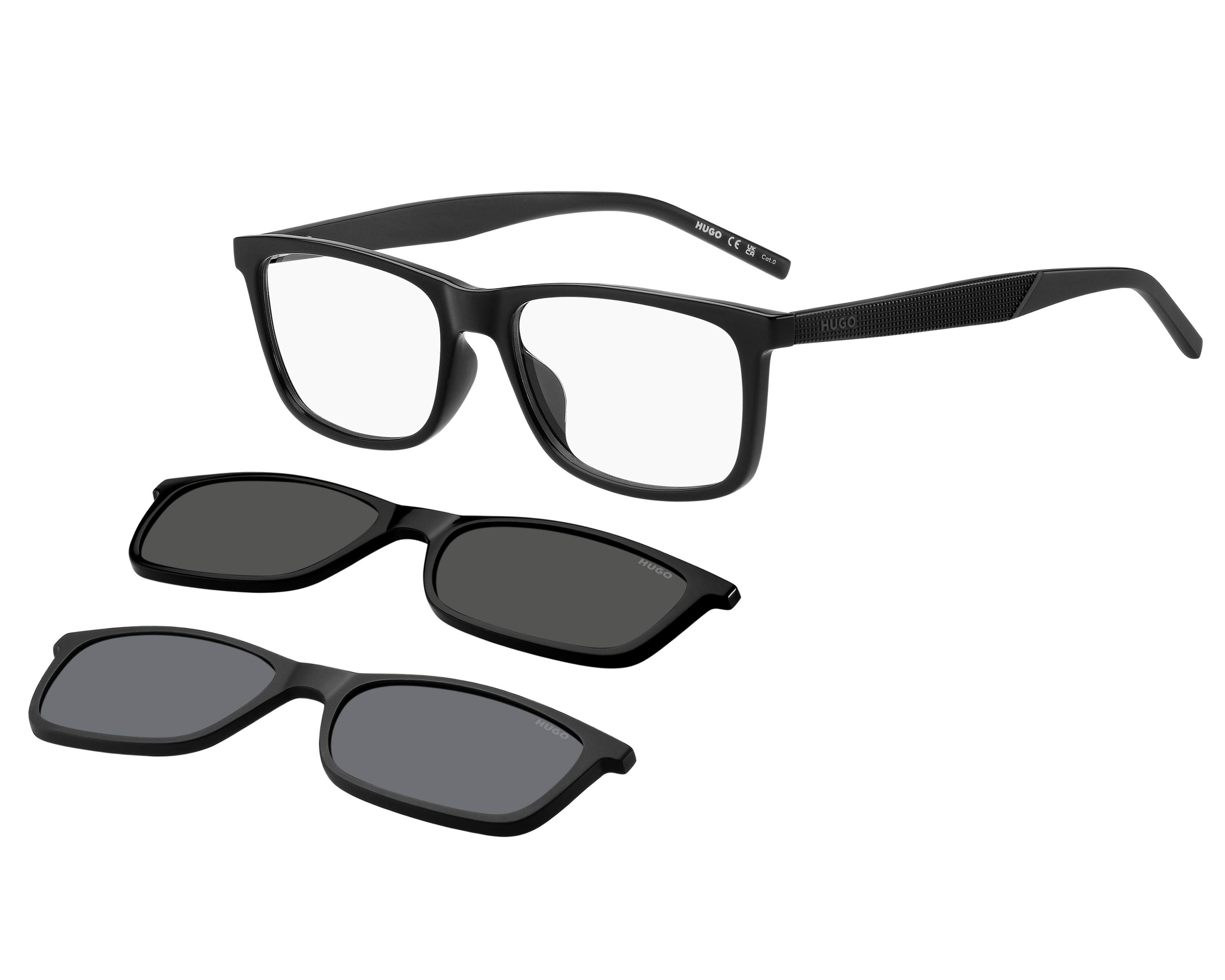 Hugo Boss HG-1329-G-CS2 807/99 55-17 Black  vue 360 degr&eacute;s 5