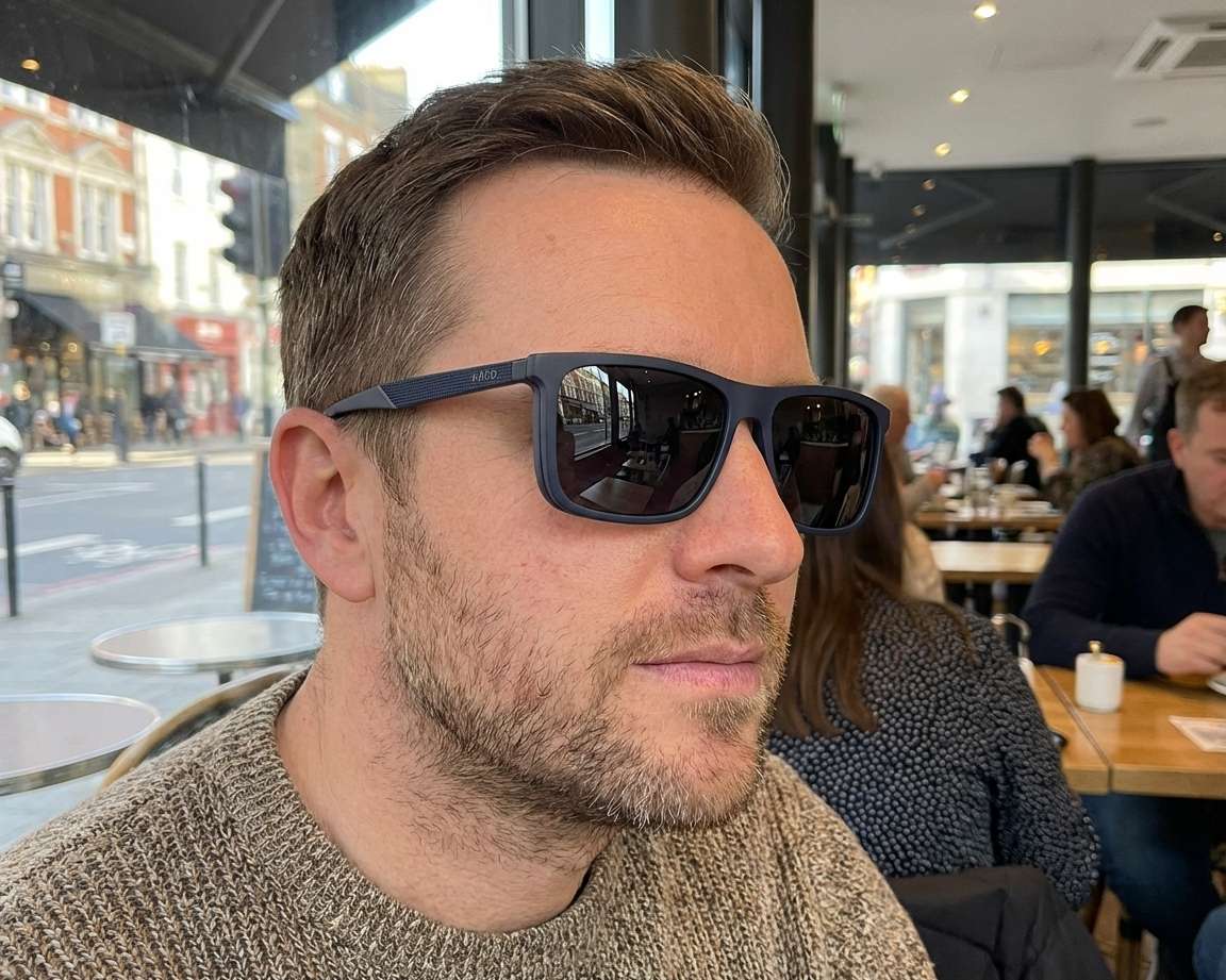 Hugo Boss HG-1331-G-CS2 9N7/99 56-16 Bleu Noir vue 360 degr&eacute;s 10