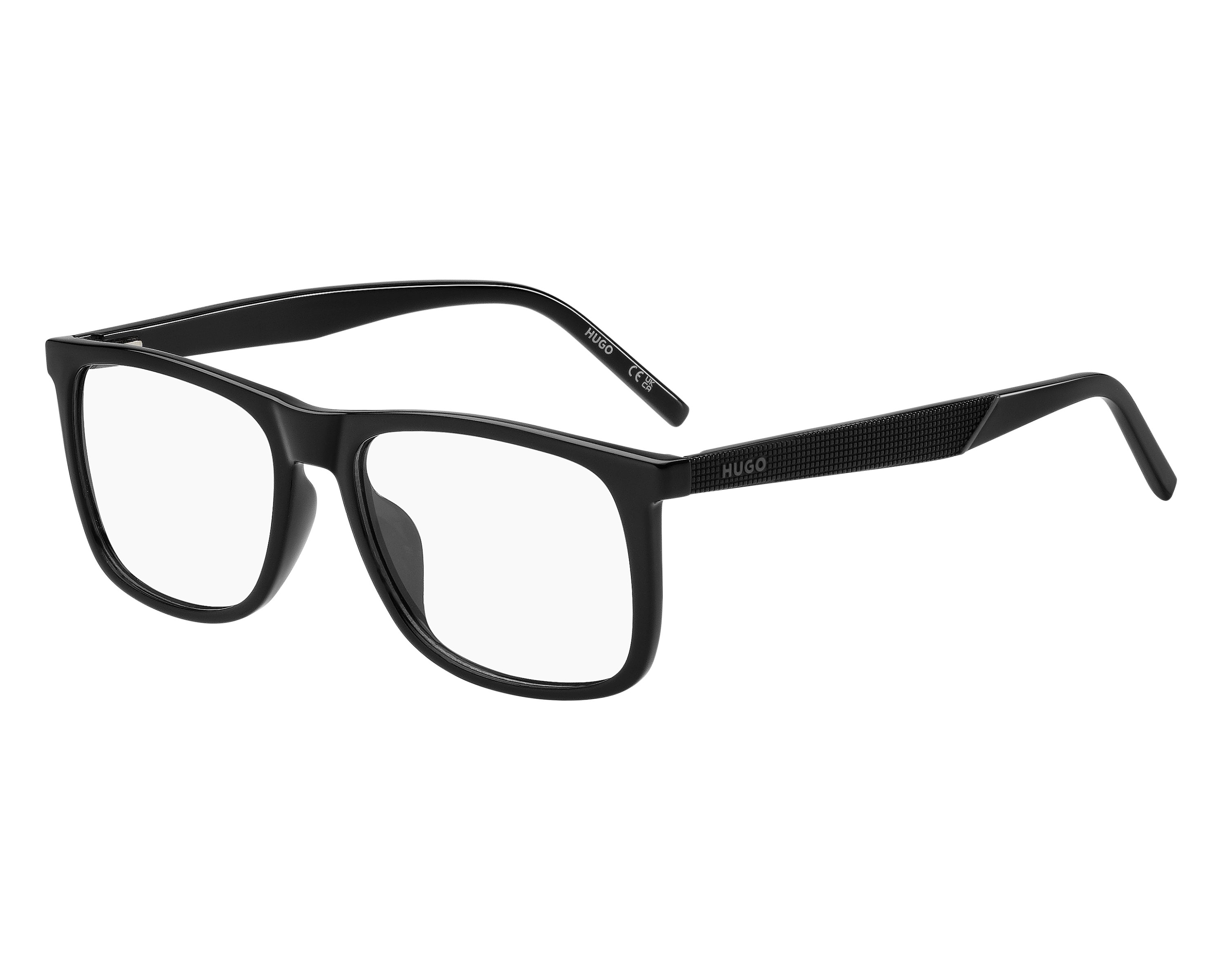 Hugo Boss HG-1332-G 807 55-17 Noir  vue de profil