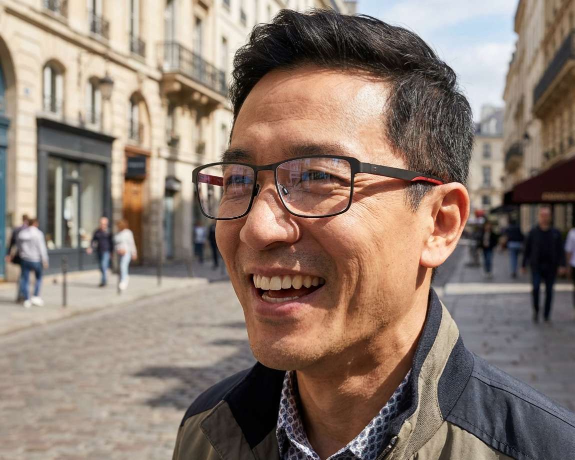 Hugo Boss HG-1343 003 54-16 Noir  vue 360 degr&eacute;s 6