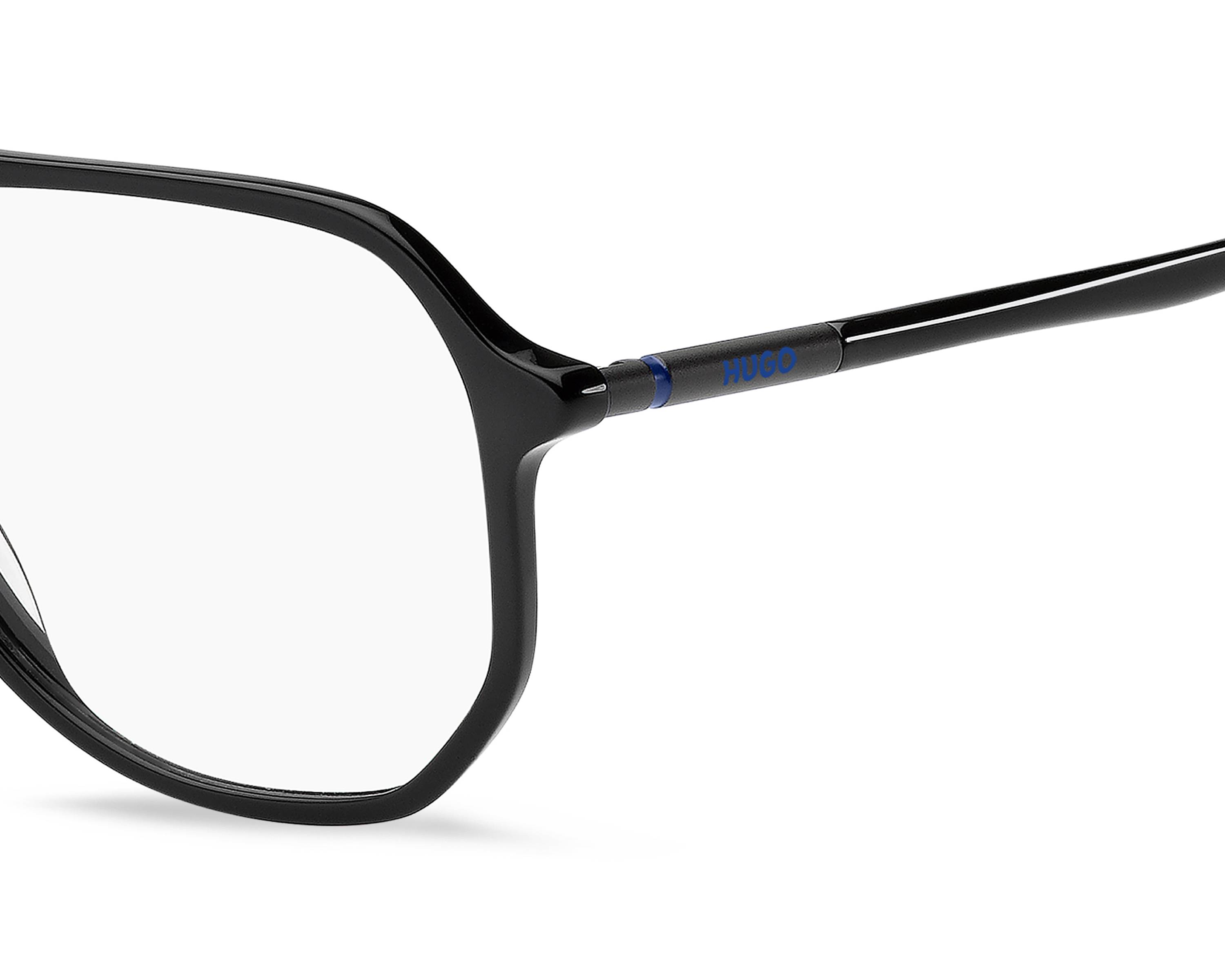 Hugo Boss HG-1376 807 56-14 Noir  vue 360 degr&eacute;s 1