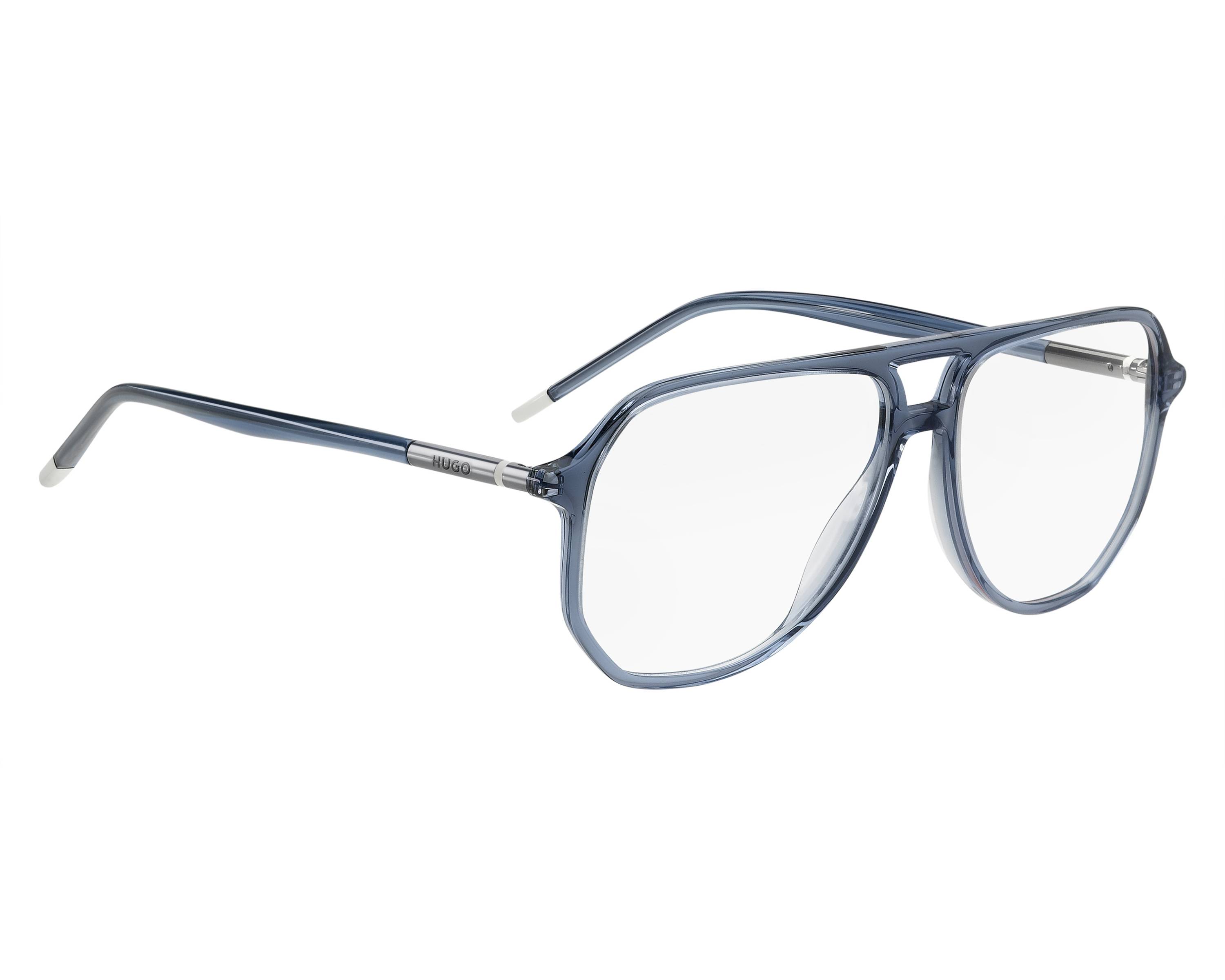 Hugo Boss HG-1376 PJP 56-14 Bleu  vue 360 degr&eacute;s 2