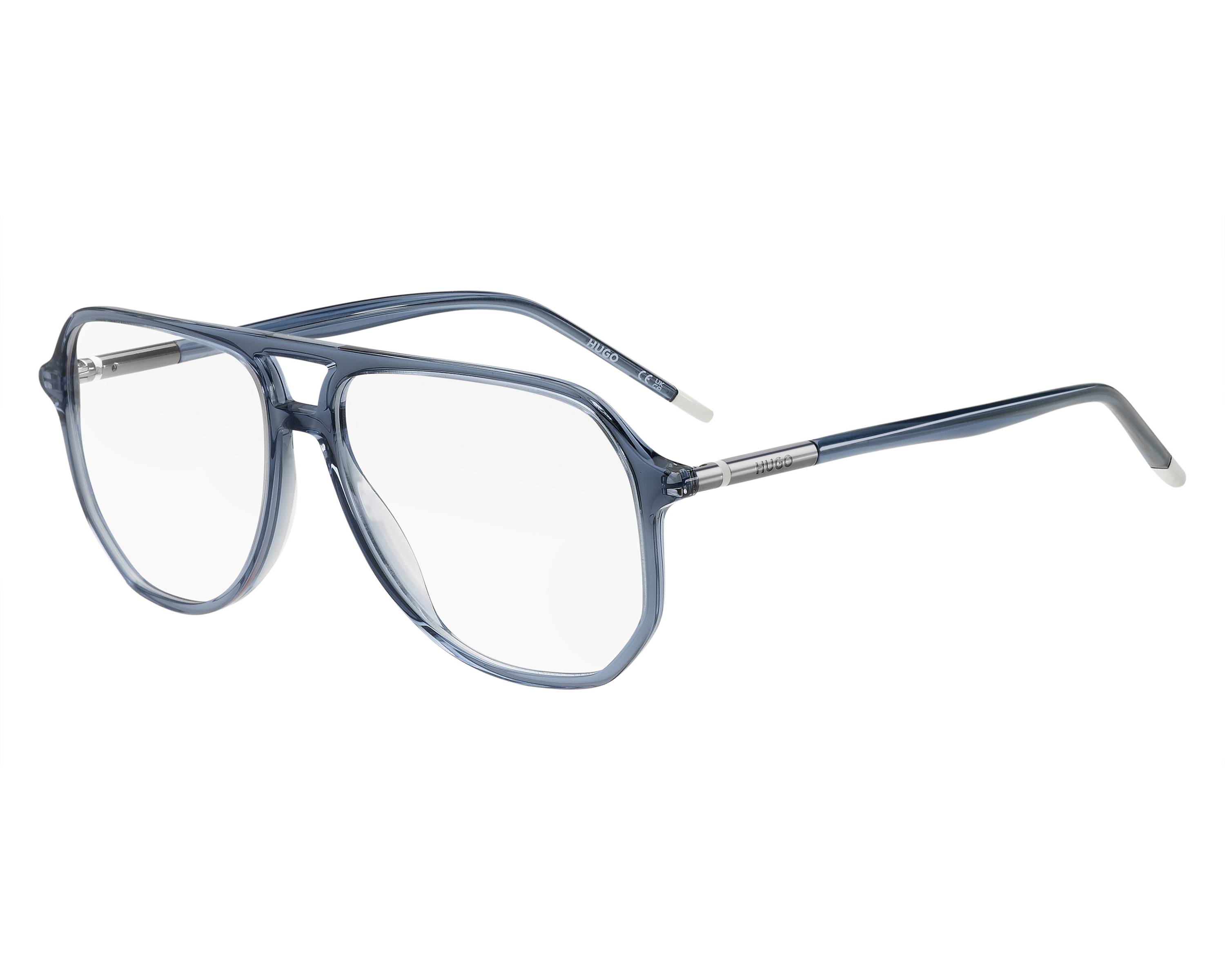 Hugo Boss HG-1376 PJP 56-14 Bleu  vue 360 degr&eacute;s 3