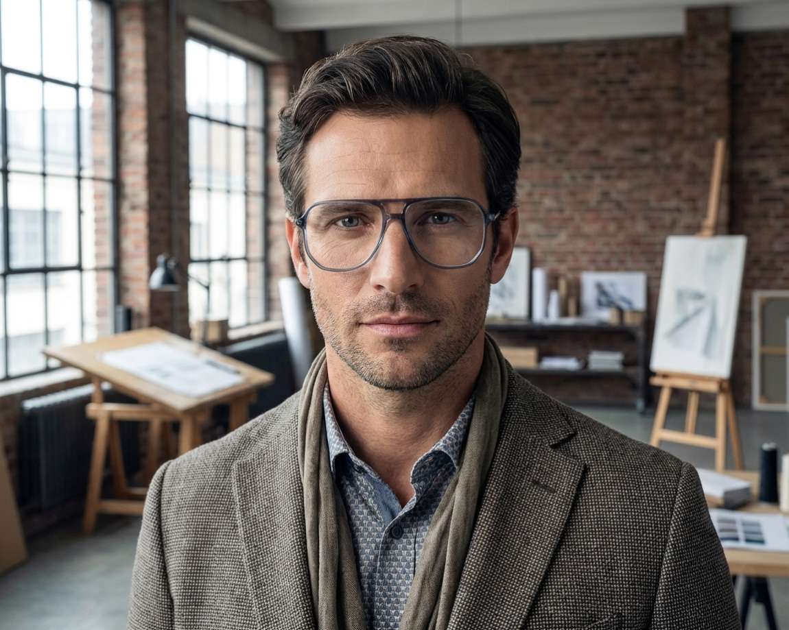 Hugo Boss HG-1376 PJP 56-14 Bleu  vue 360 degr&eacute;s 6