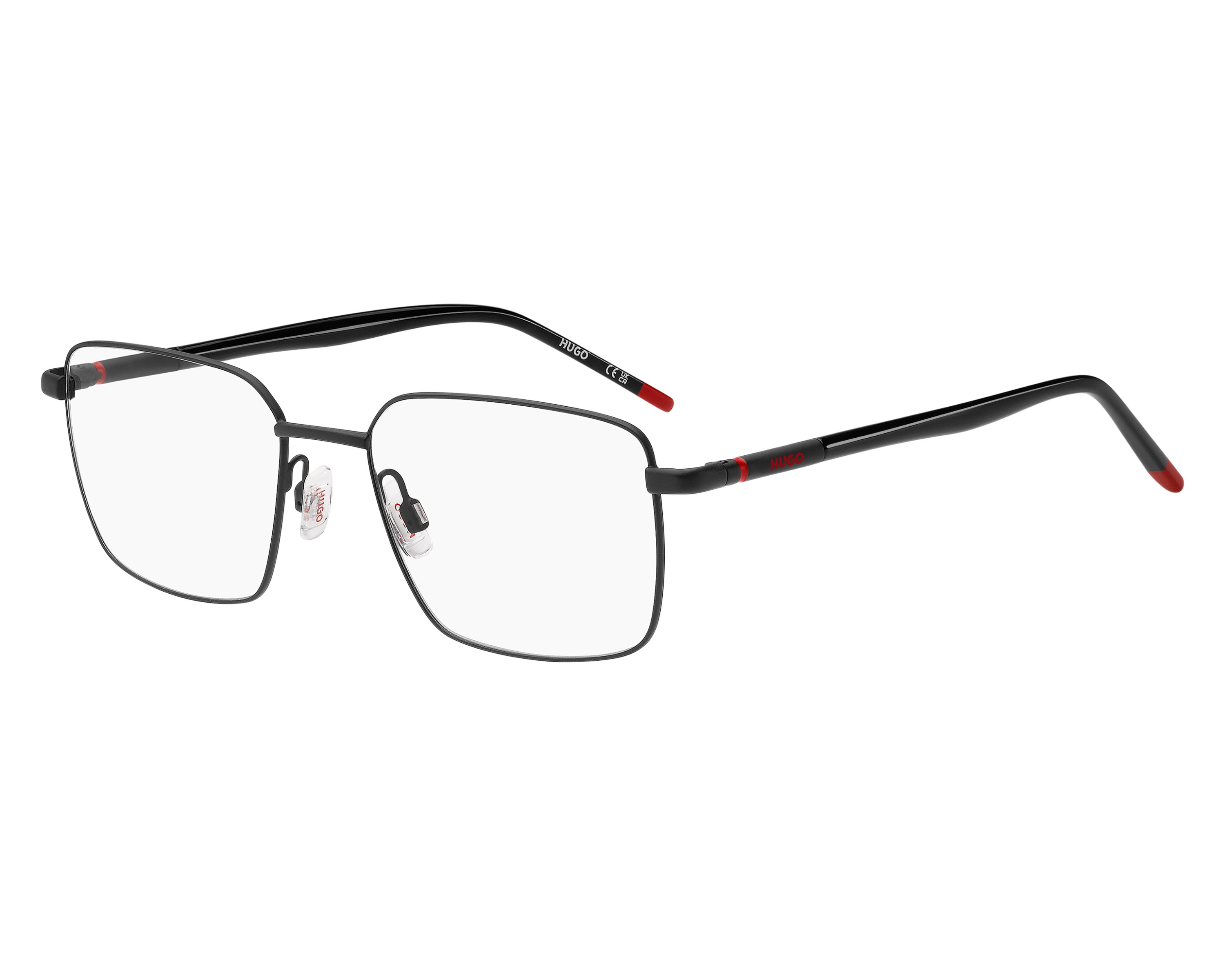 Hugo Boss HG-1379 003 54-18 Noir  vue de profil