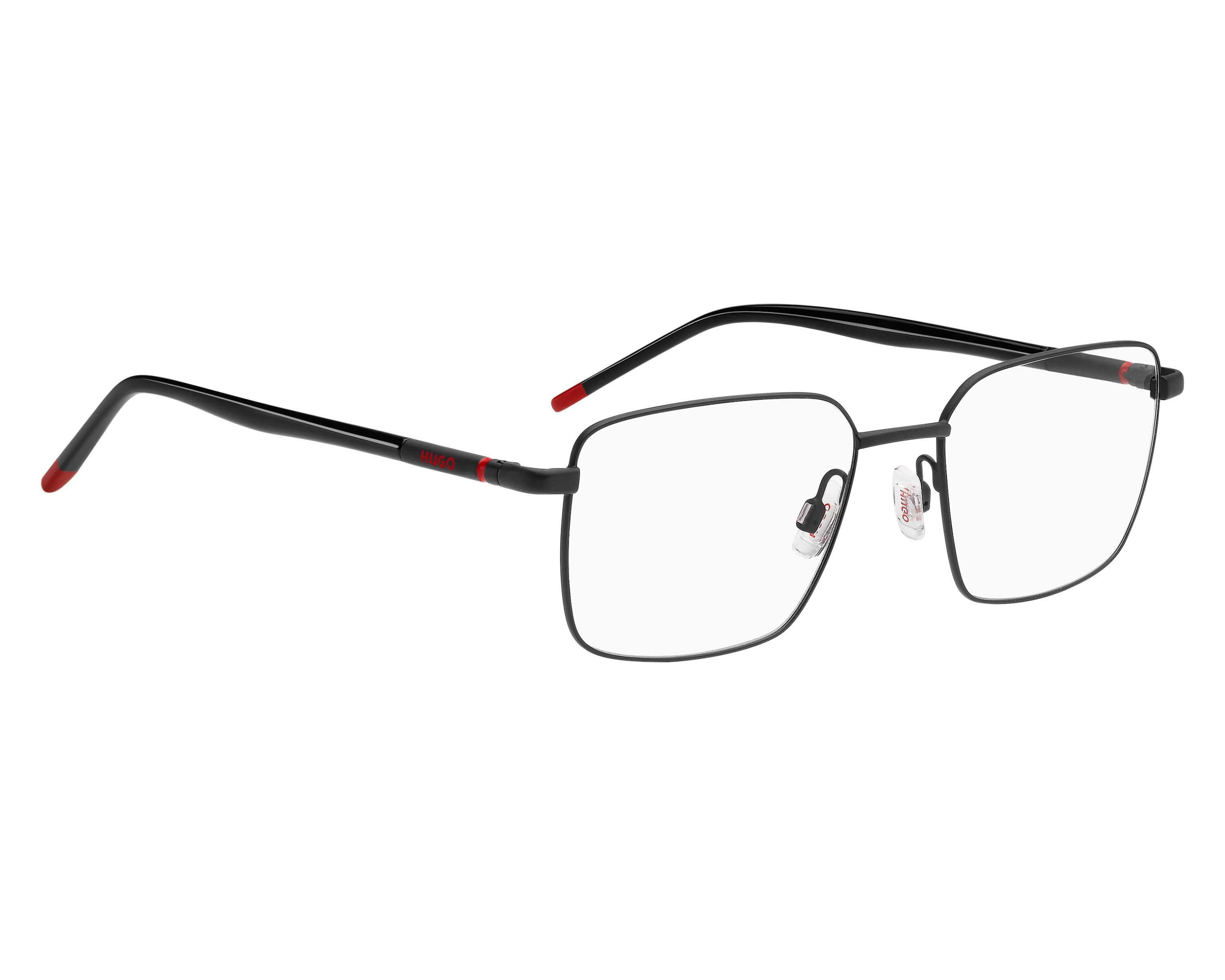 Hugo Boss HG-1379 003 54-18 Noir  vue de face
