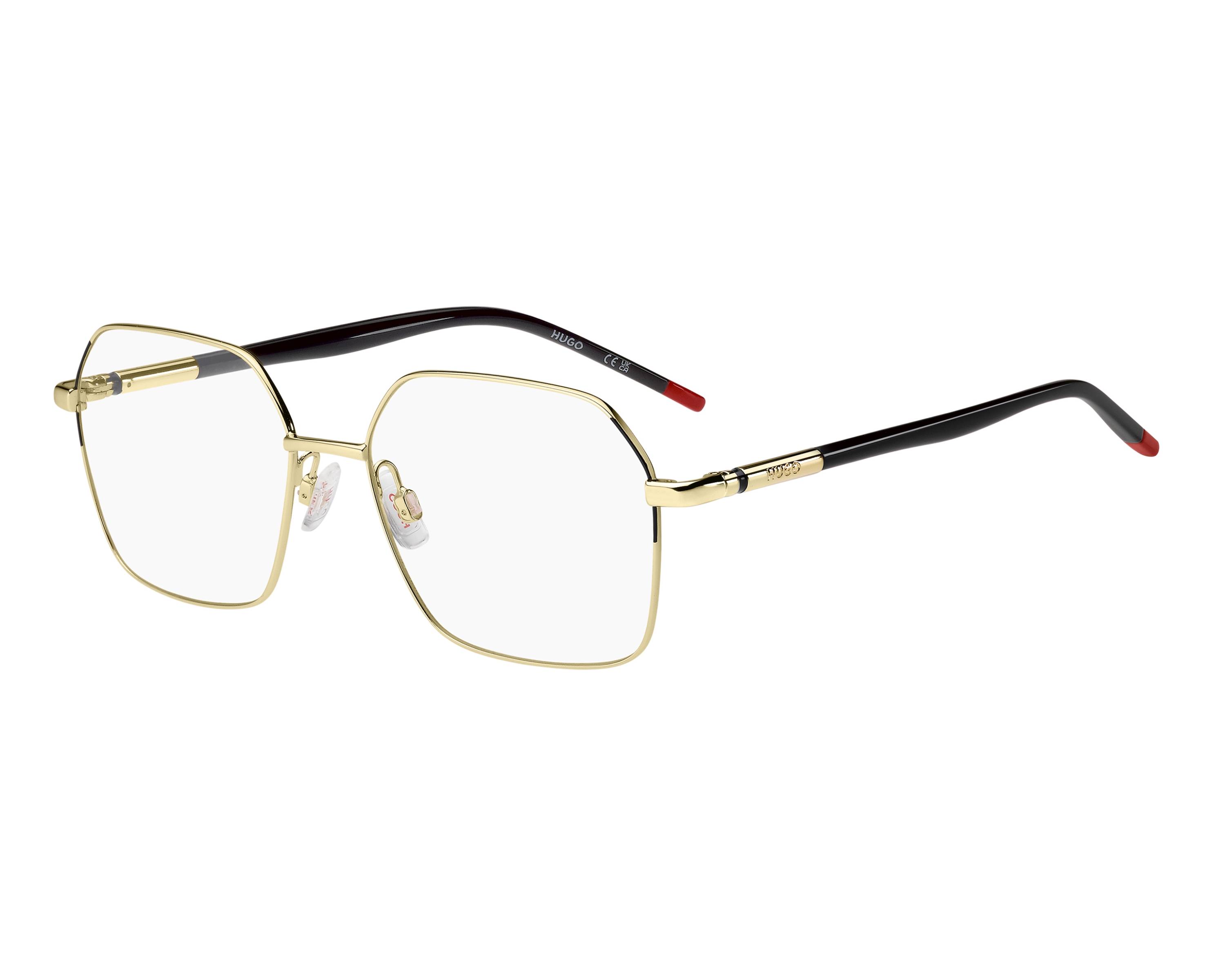 Hugo Boss HG-1382 RHL 54-16 gold schwarz vue 360 degr&eacute;s 2