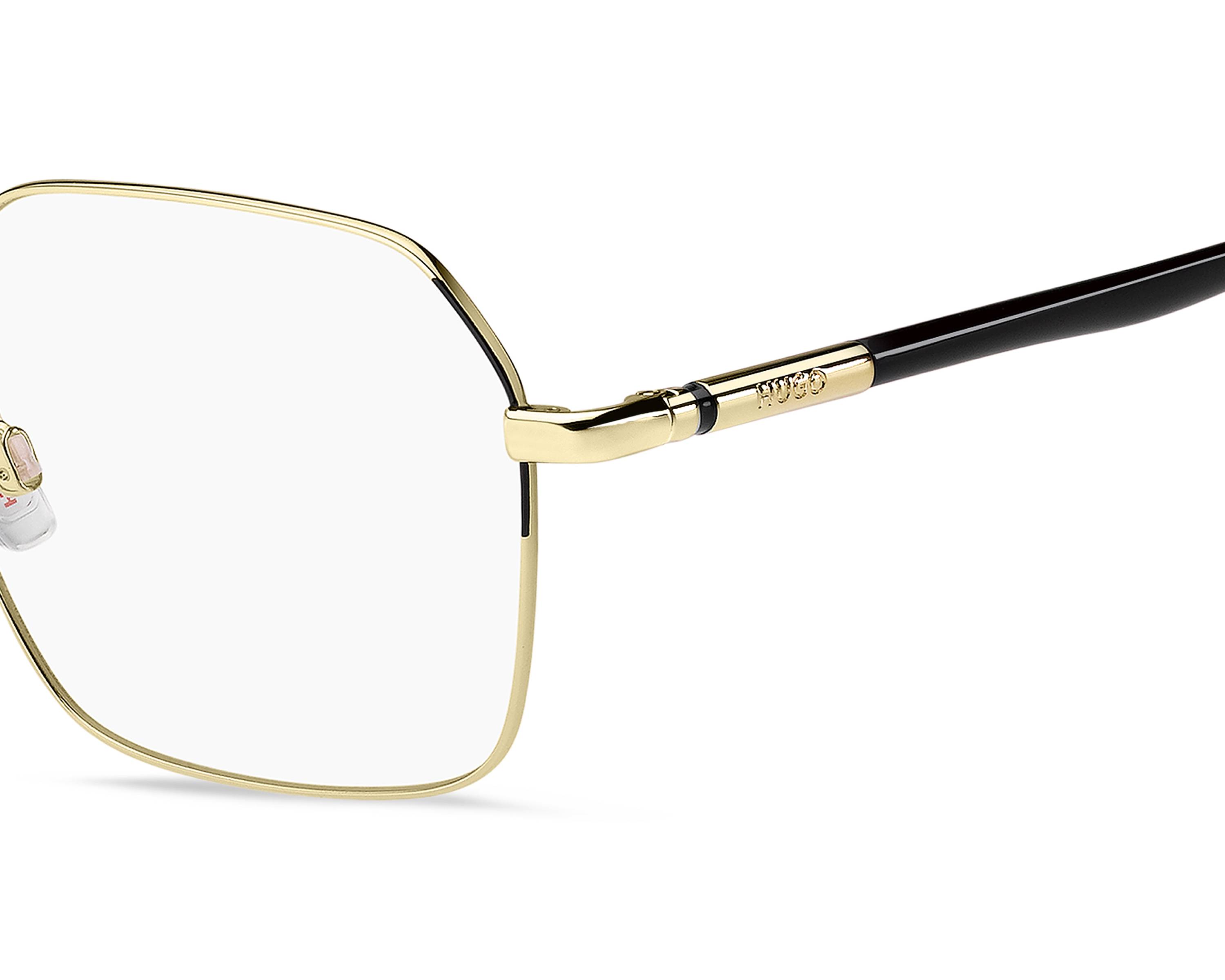 Hugo Boss HG-1382 RHL 54-16 gold schwarz vue 360 degr&eacute;s 3