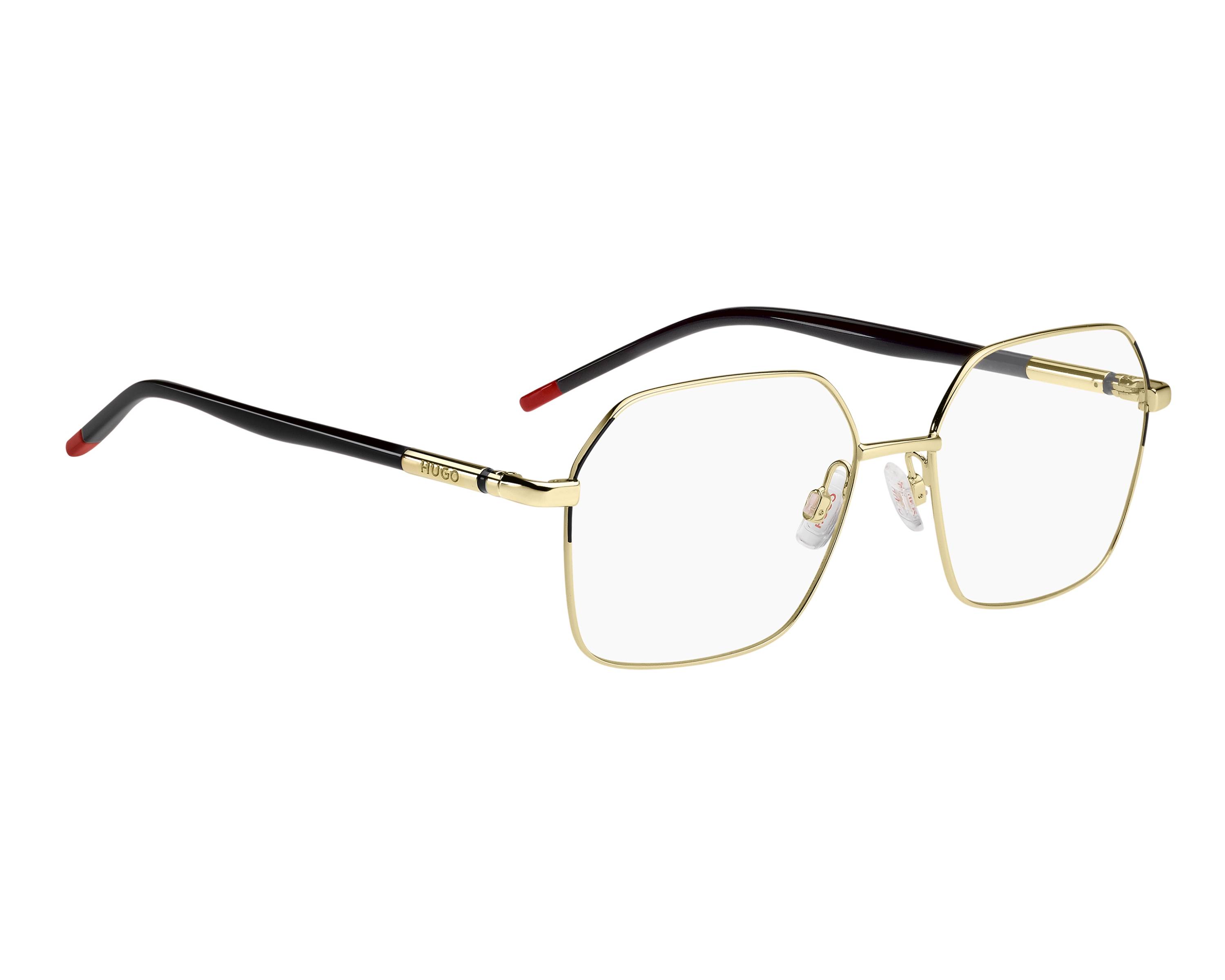 Hugo Boss HG-1382 RHL 54-16 gold schwarz vue 360 degr&eacute;s 4