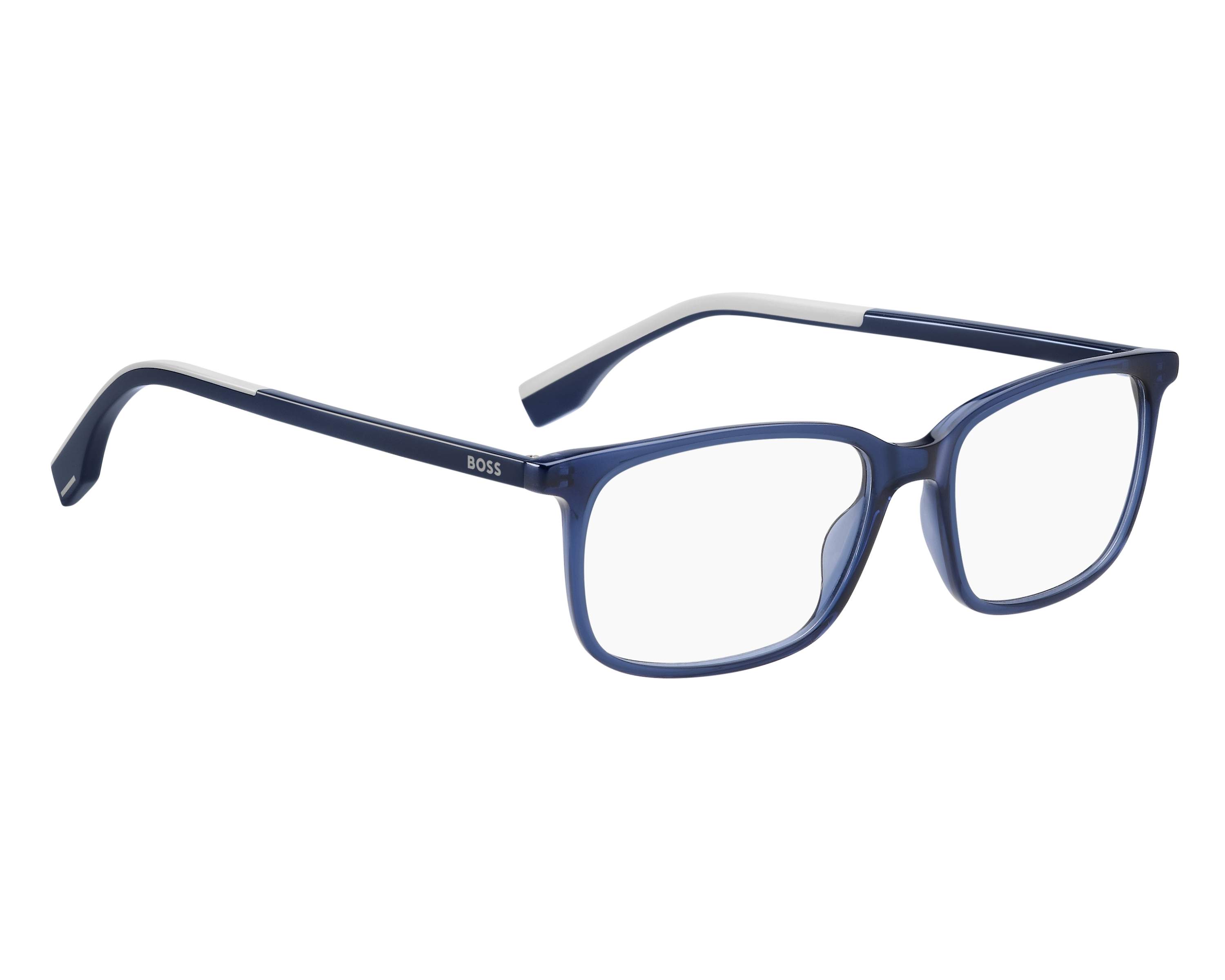 Lunettes De Vue HUGO BOSS HG 1029 PJP Bleu - Monture Bleue 54/17/145 Pour Homme, Neuves Avec étiquettes
