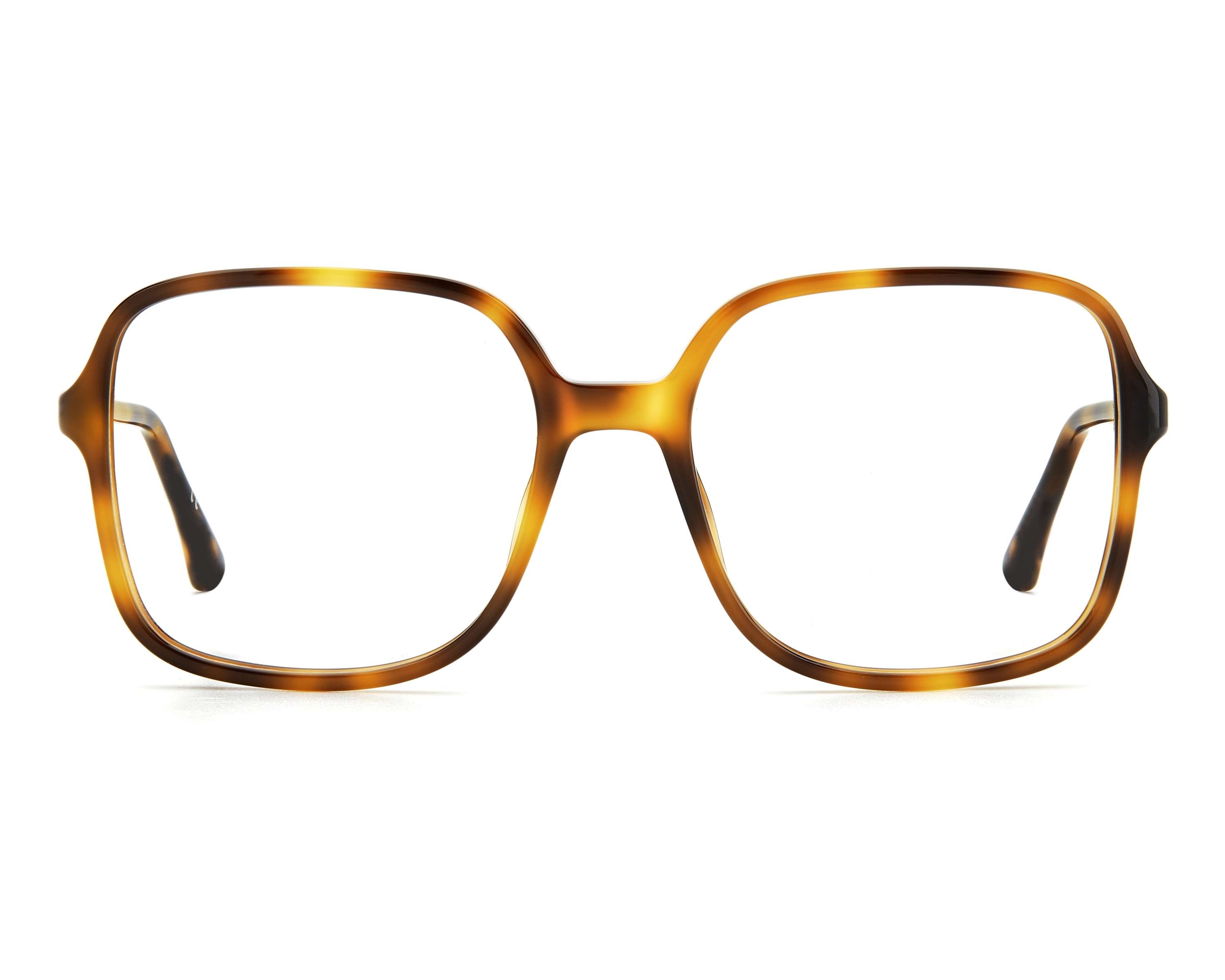 Lunettes Vintage Flair 54 - Monture Demi-lune Brun Or - NOS (Neuf Old Stock) - Toutes Mesures Incluses