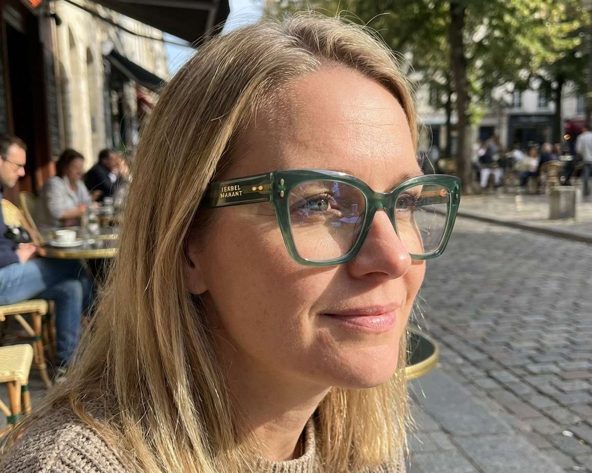 Isabel Marant IM-0140 1ED 52-19 Vert  vue 360 degr&eacute;s 5