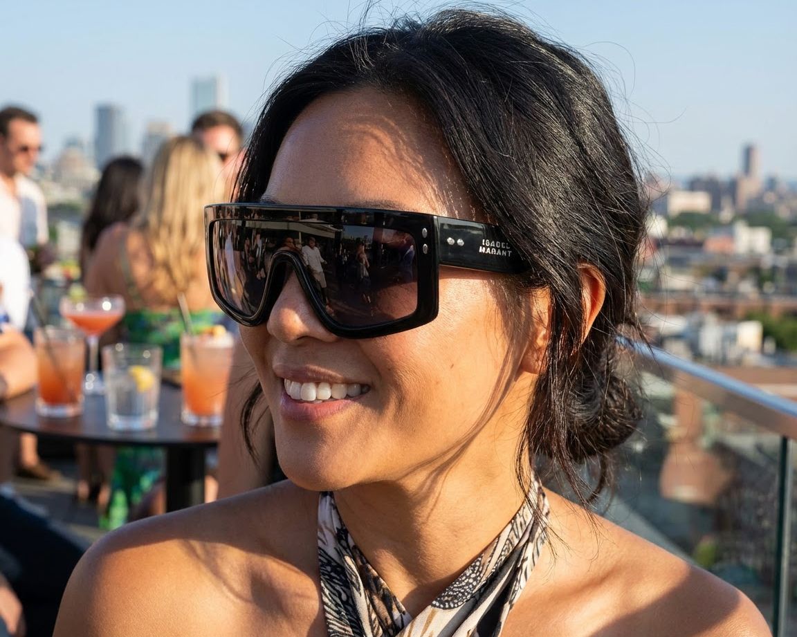 Lunettes De Soleil Anti-Buée Emeco 12545HT - Modèle Moto Noir