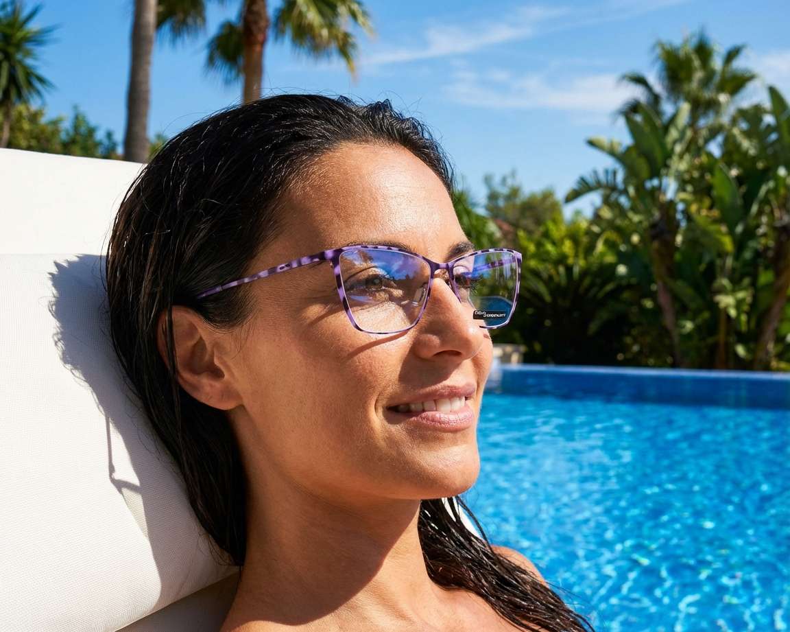 Italia Independent 5202A 144 52-15 Violet  autre vue