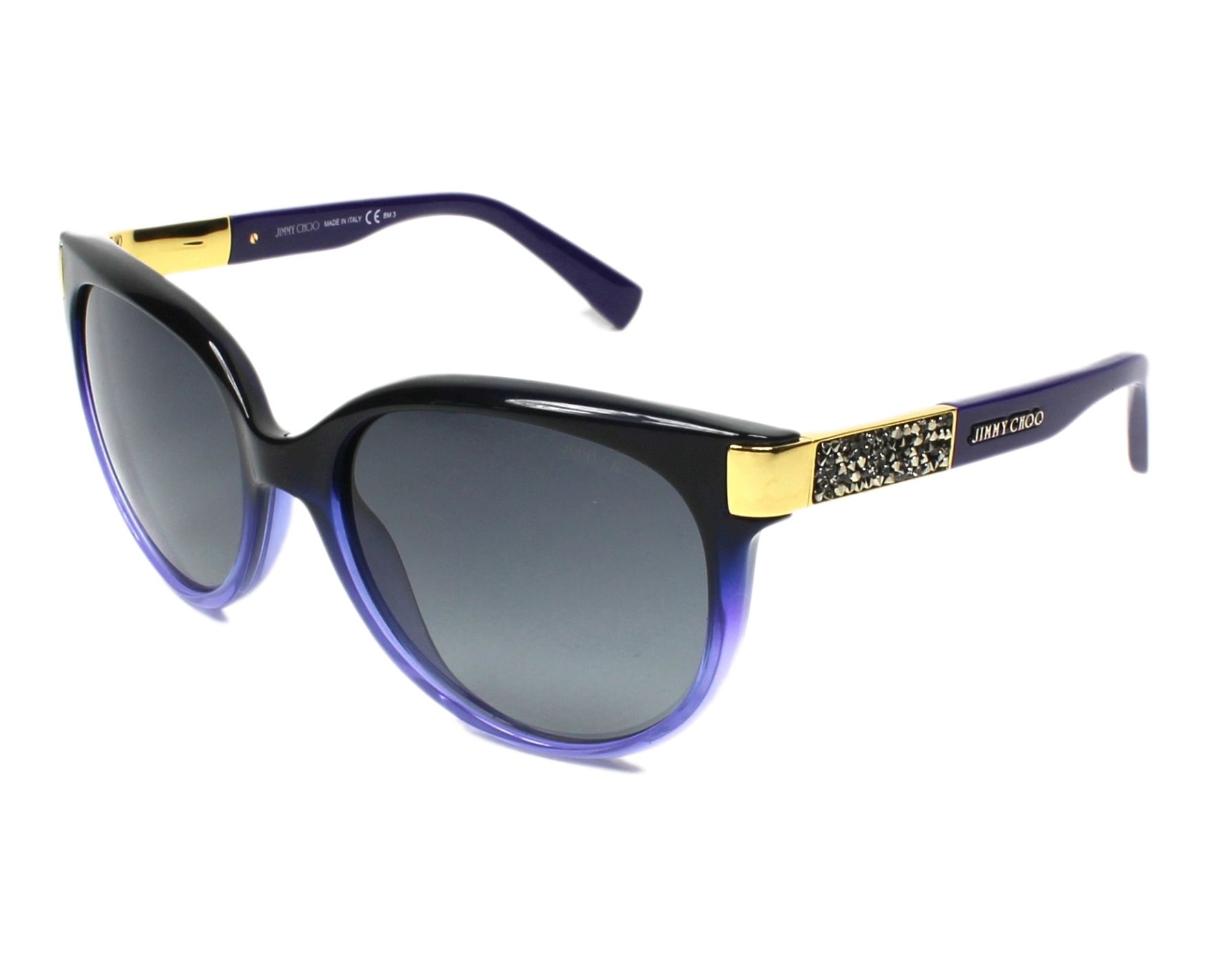 jimmy choo clear sunglasses