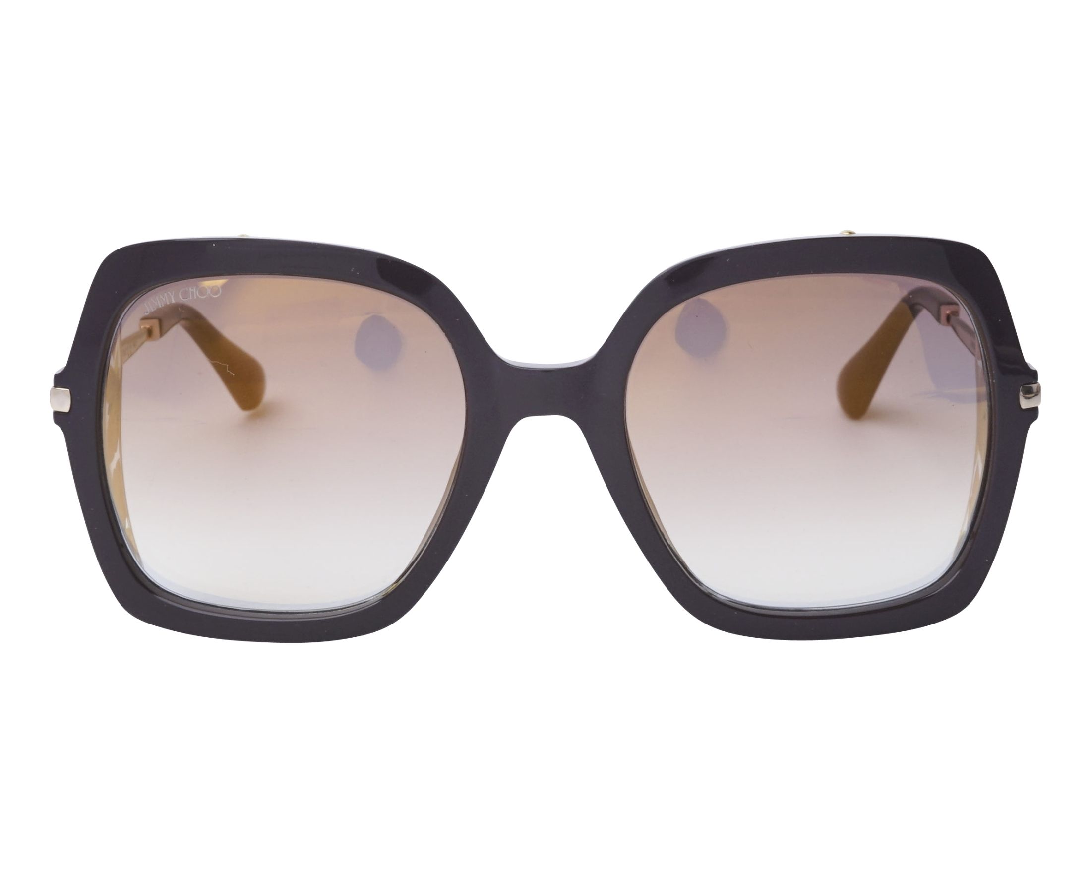 Jimmy Choo JONA-S 0T7/JL 53-21 Marron Or vue de face