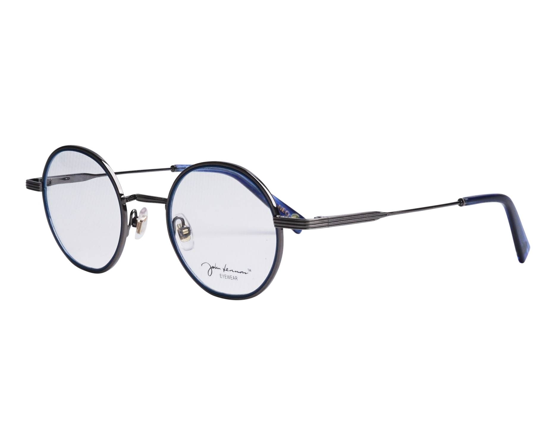 John Lennon JO253 Lb 46-23 gun metall blau vue 360 degr&eacute;s 1