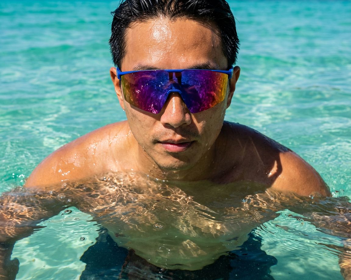 Julbo J588 1212 131-15 Bleu Noir vue 360 degr&eacute;s 17