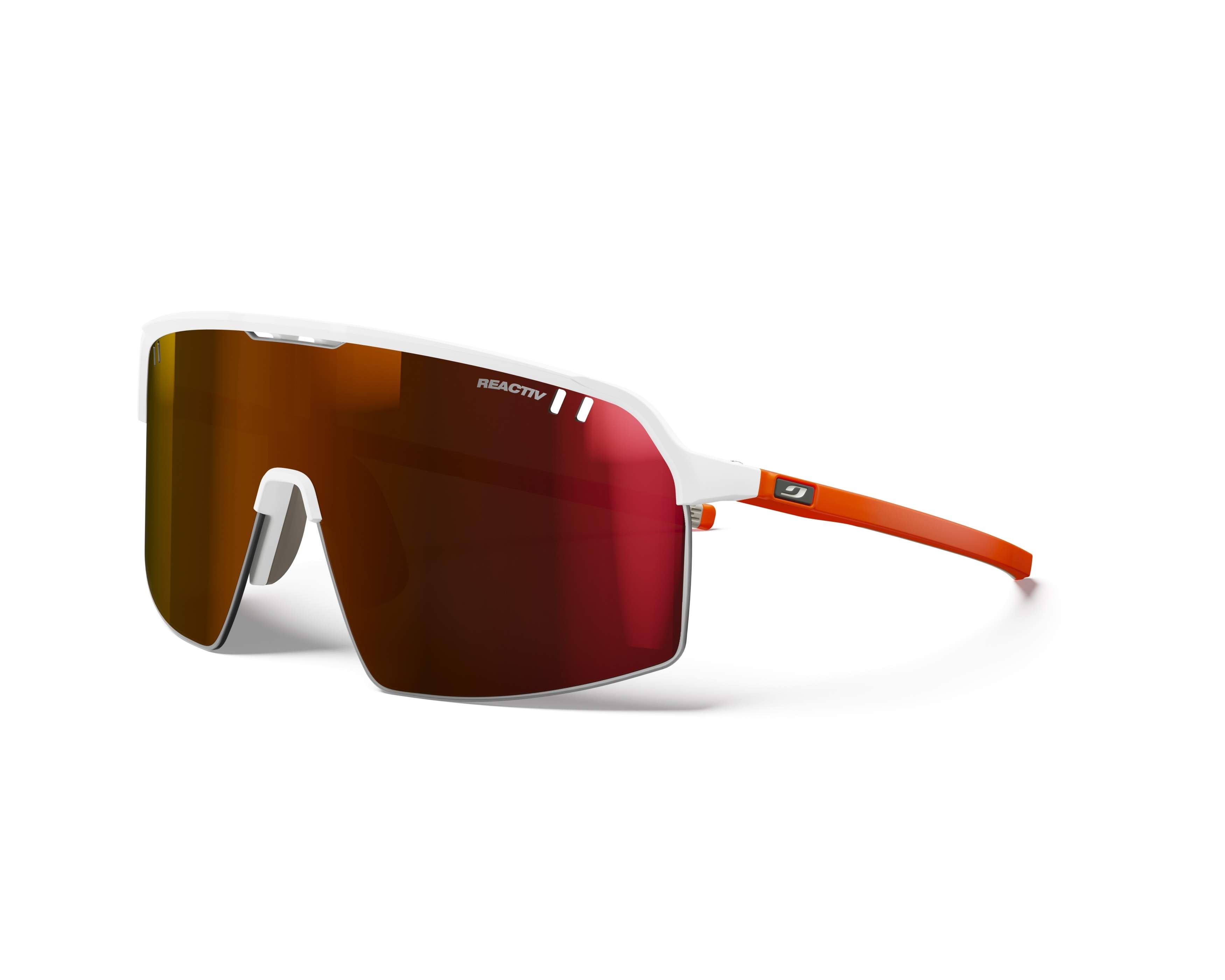 Julbo J590 4411 136-14 Blanc Orange vue 360 degr&eacute;s 1