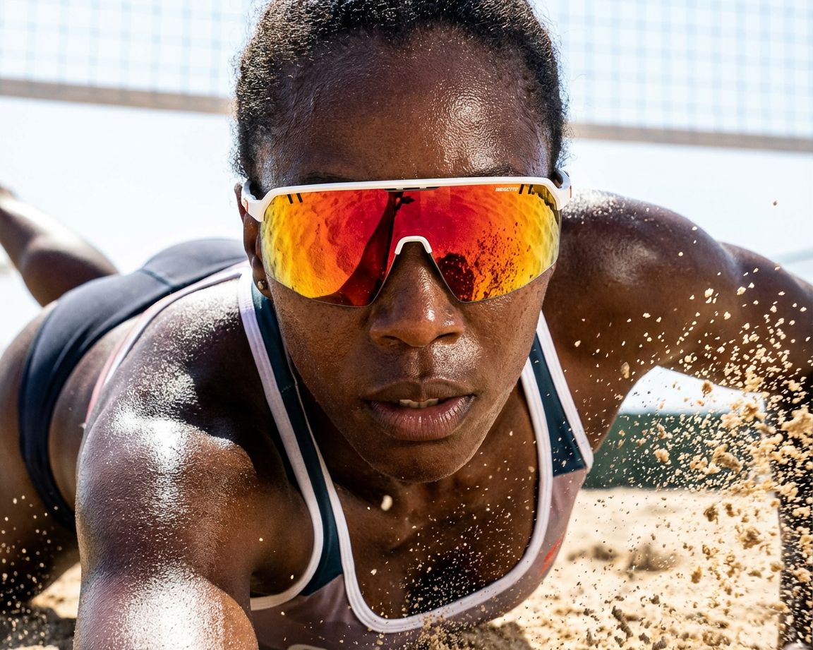 Julbo J590 4411 136-14 Blanc Orange vue 360 degr&eacute;s 8