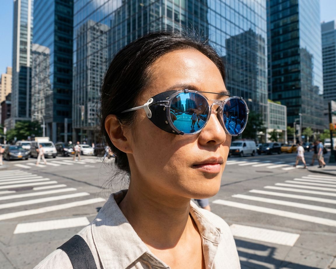 Julbo J564 1132 - Bleu Cristal vue 360 degr&eacute;s 5