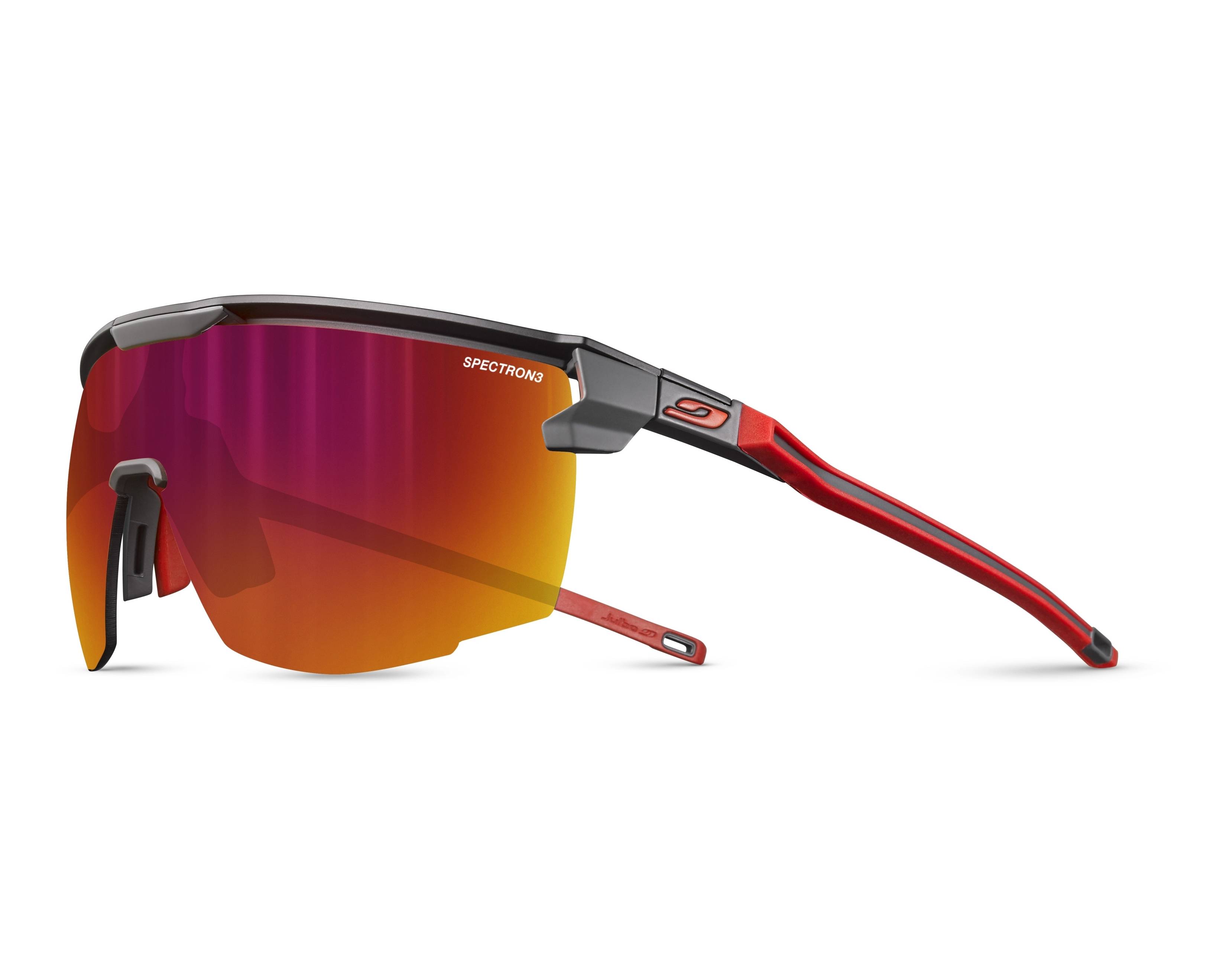 Julbo J546 1122 -14 Noir Rouge vue de profil