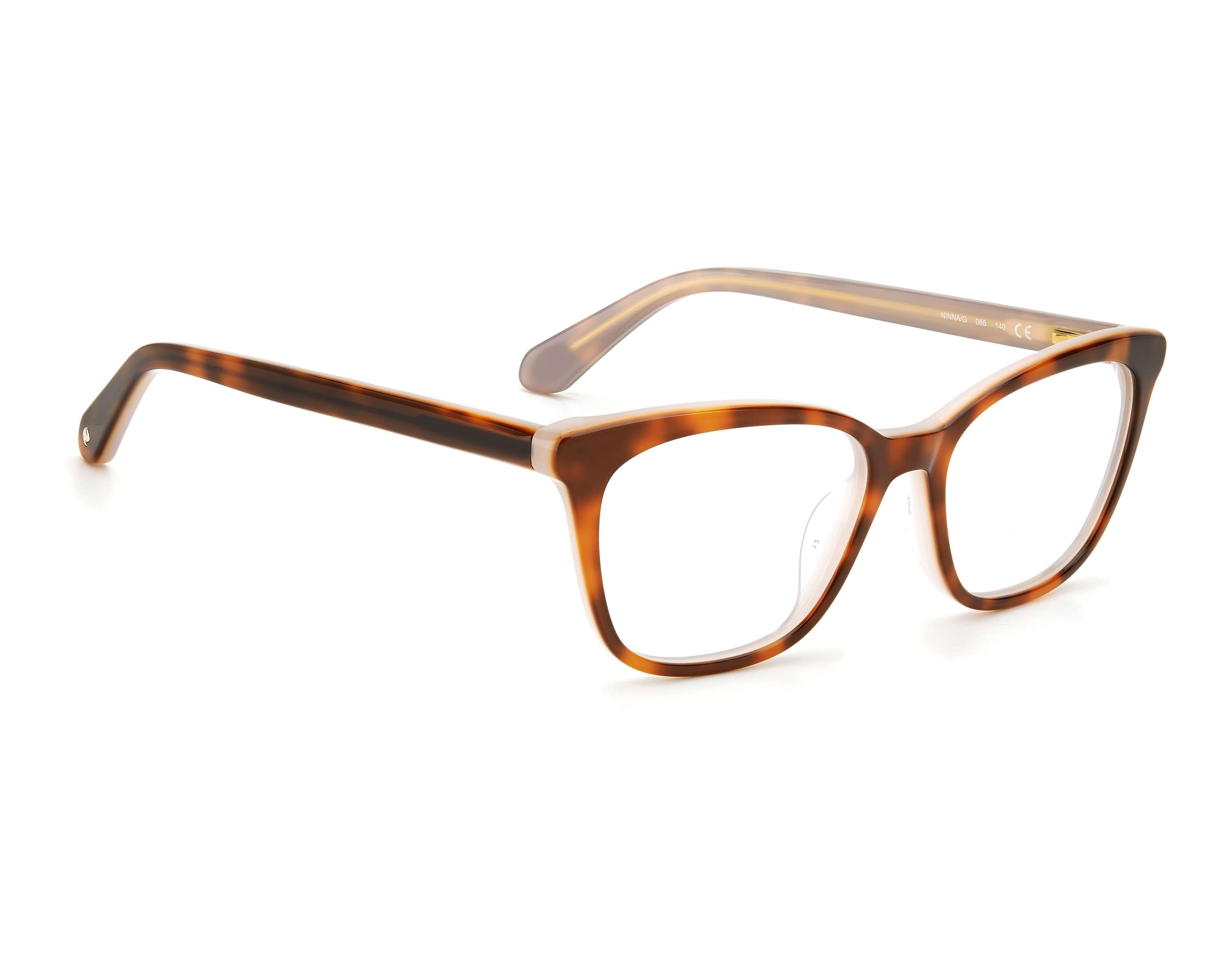 Kate Spade NINNA-G 086 52-16 Havane  vue 360 degr&eacute;s 2