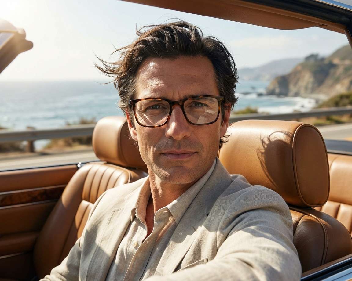 Lacoste L-2827 214 52-18 Havane Argent autre vue