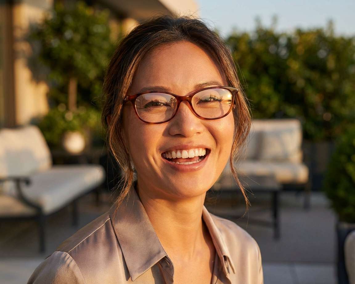 Lacoste L-2830 214 54-16 Havane Beige autre vue