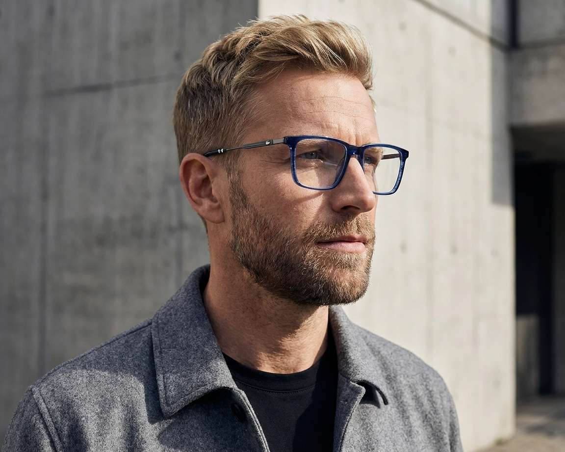 Lacoste L2925 400 54-17 Bleu  vue 360 degr&eacute;s 8