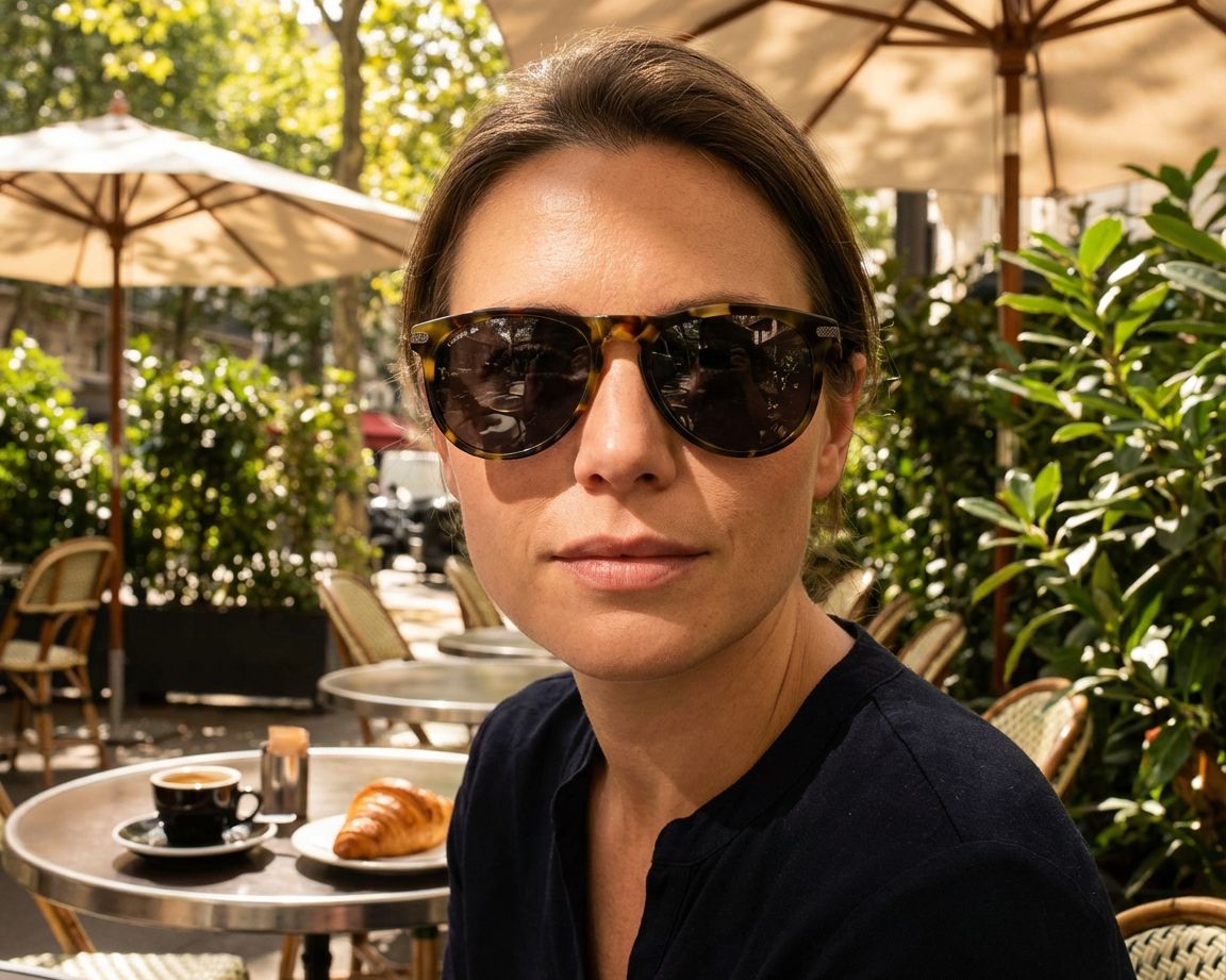 Lacoste L-897-S 215 - Havane  autre vue
