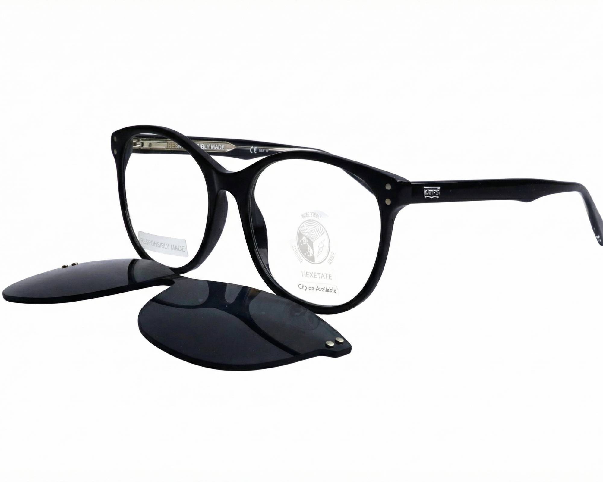 Levi's LV5012-CS 807 53-17 Noir Acier vue de profil