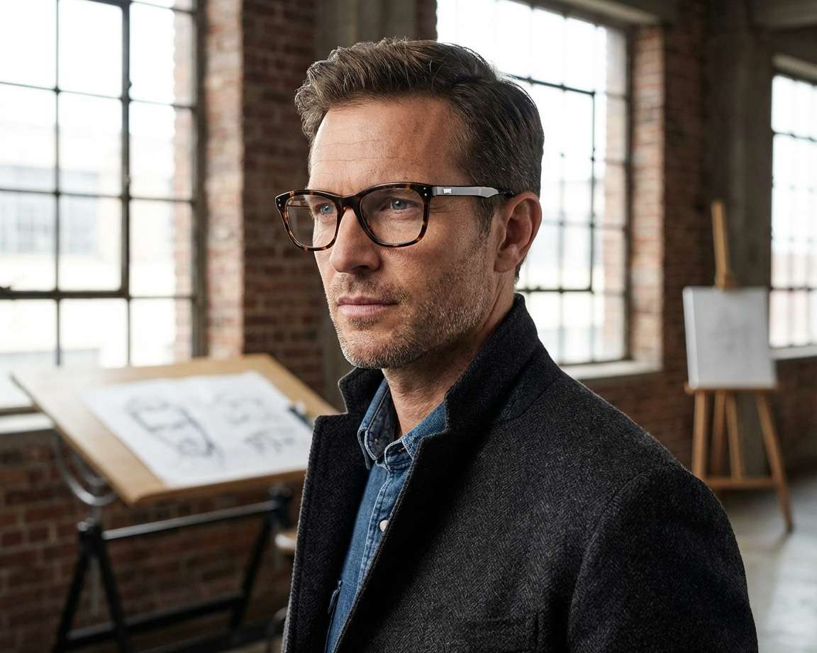 Levi's LV5013-CS 086 53-18 Havana Steel vue 360 degr&eacute;s 7