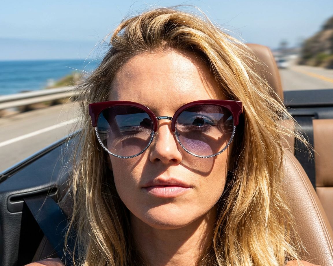 Marc Jacobs MARC-170-S LHF/IC 54-21 Bordeaux Argent autre vue