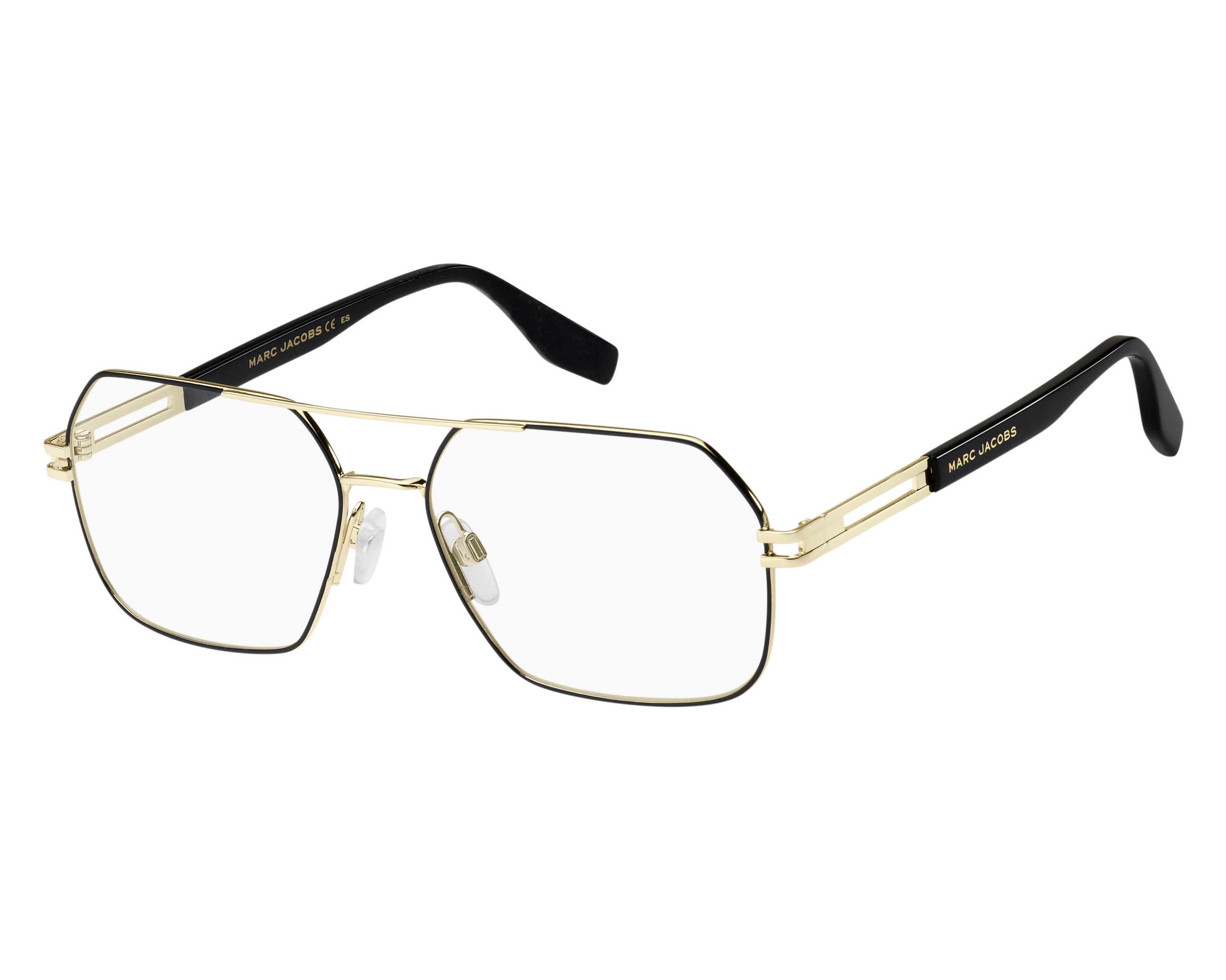 Marc Jacobs MARC-602 RHL 57-16 Or Noir vue de profil